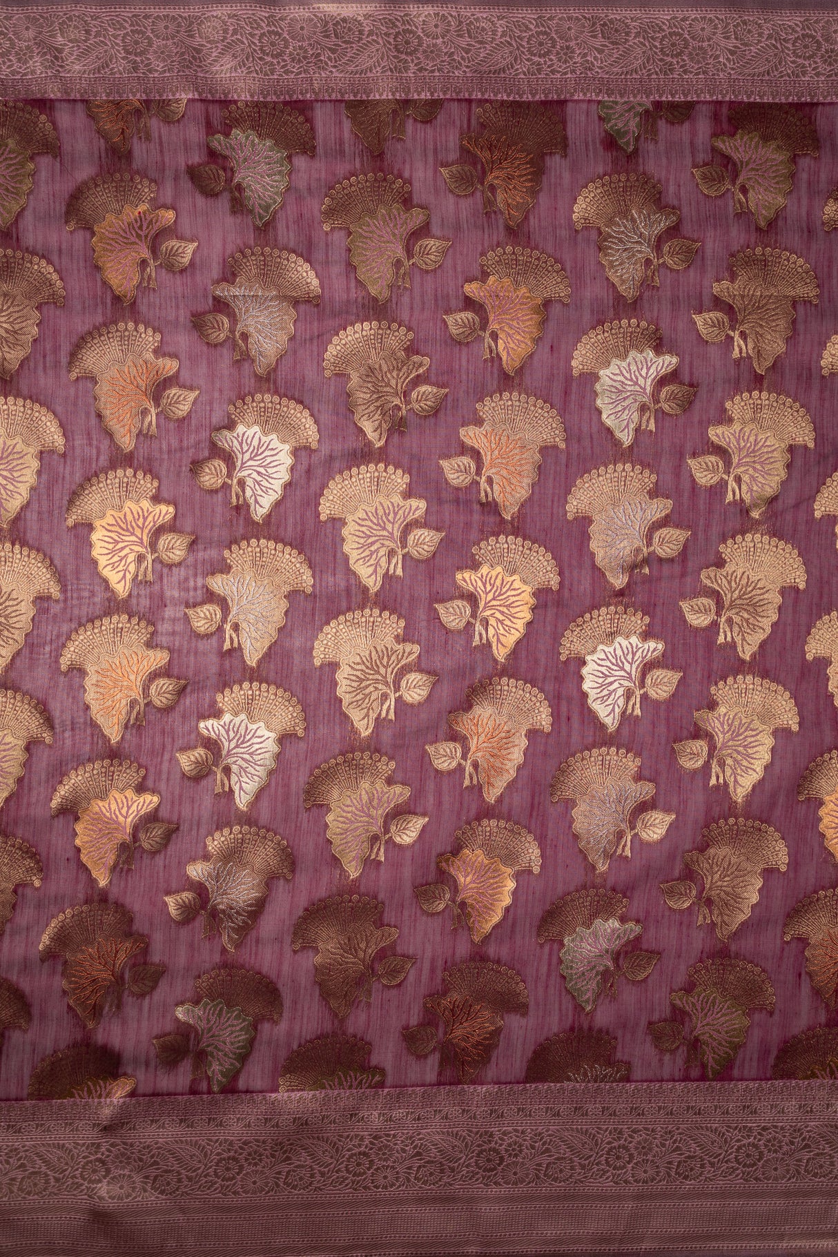 Mimosa Women's Woven Design Kanjivaram Style Art Silk Saree With Blouse Piece : SA00001735WNFREE