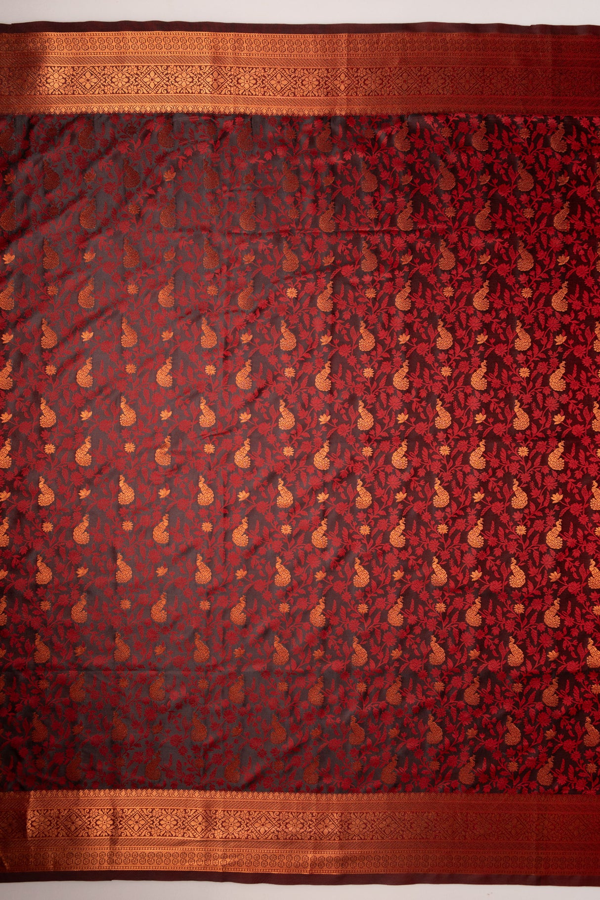 Mimosa Women's Woven Design Kanjivaram Style Art Silk Saree With Blouse Piece : SA00001700MRFREE