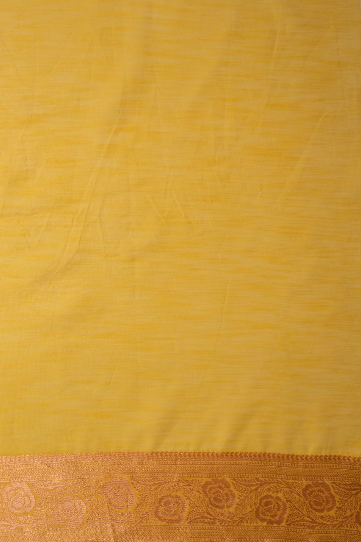 Mimosa Women's Woven Design Banarasi Style Art Silk Saree With Blouse Piece : SA00001773GDFREE