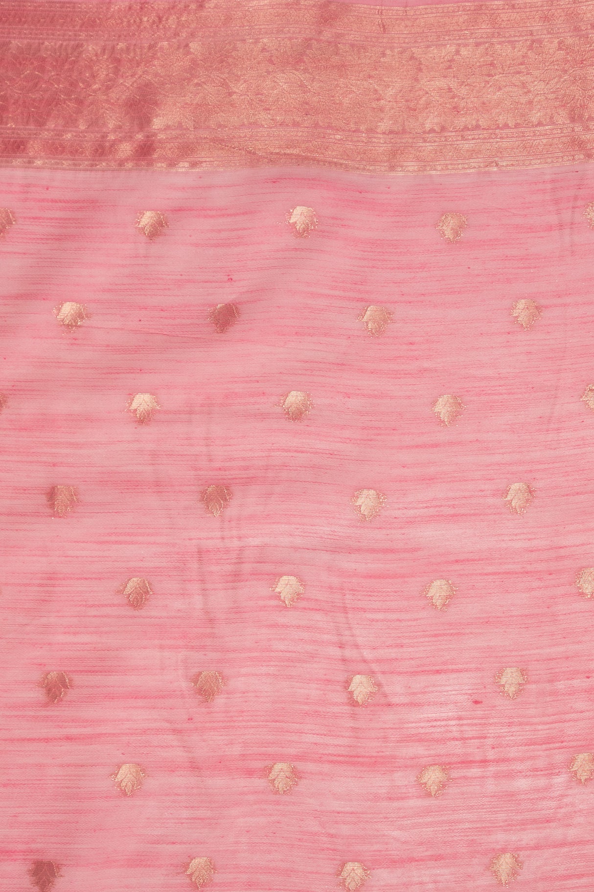 Mimosa Women's Woven Design Banarasi Style Art Silk Saree With Blouse Piece : SA00001595PNKFREE