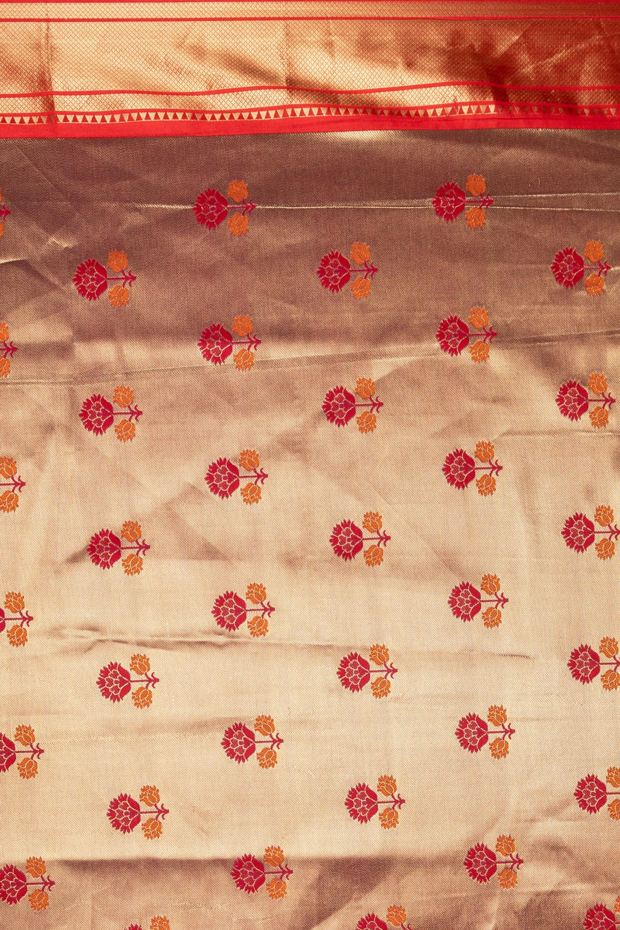 Mimosa Women's Woven Design Paithani Style Art Silk Saree With Blouse Piece : SA00001696RNFREE