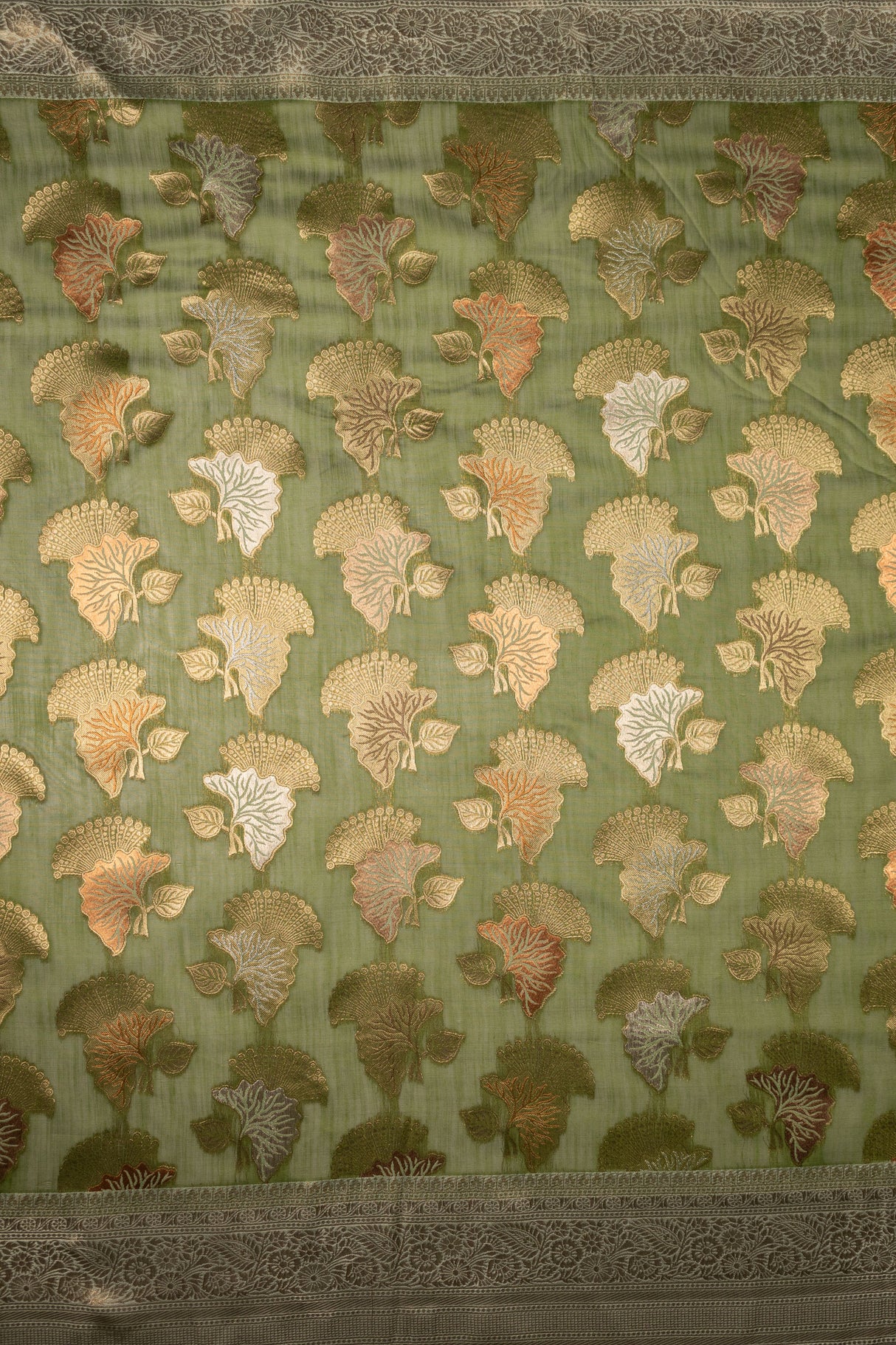 Mimosa Women's Woven Design Kanjivaram Style Art Silk Saree With Blouse Piece : SA00001735OLFREE