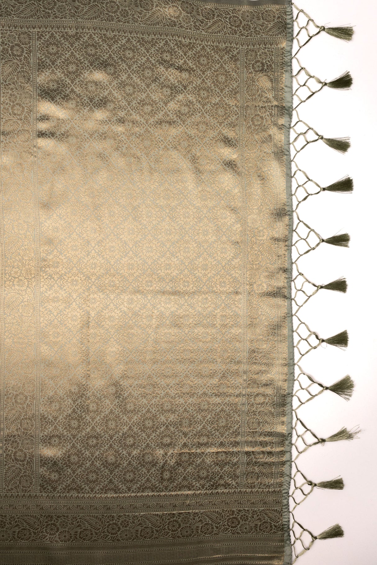 Mimosa Women's Woven Design Kanjivaram Style Art Silk Saree With Blouse Piece : SA00001735OLFREE