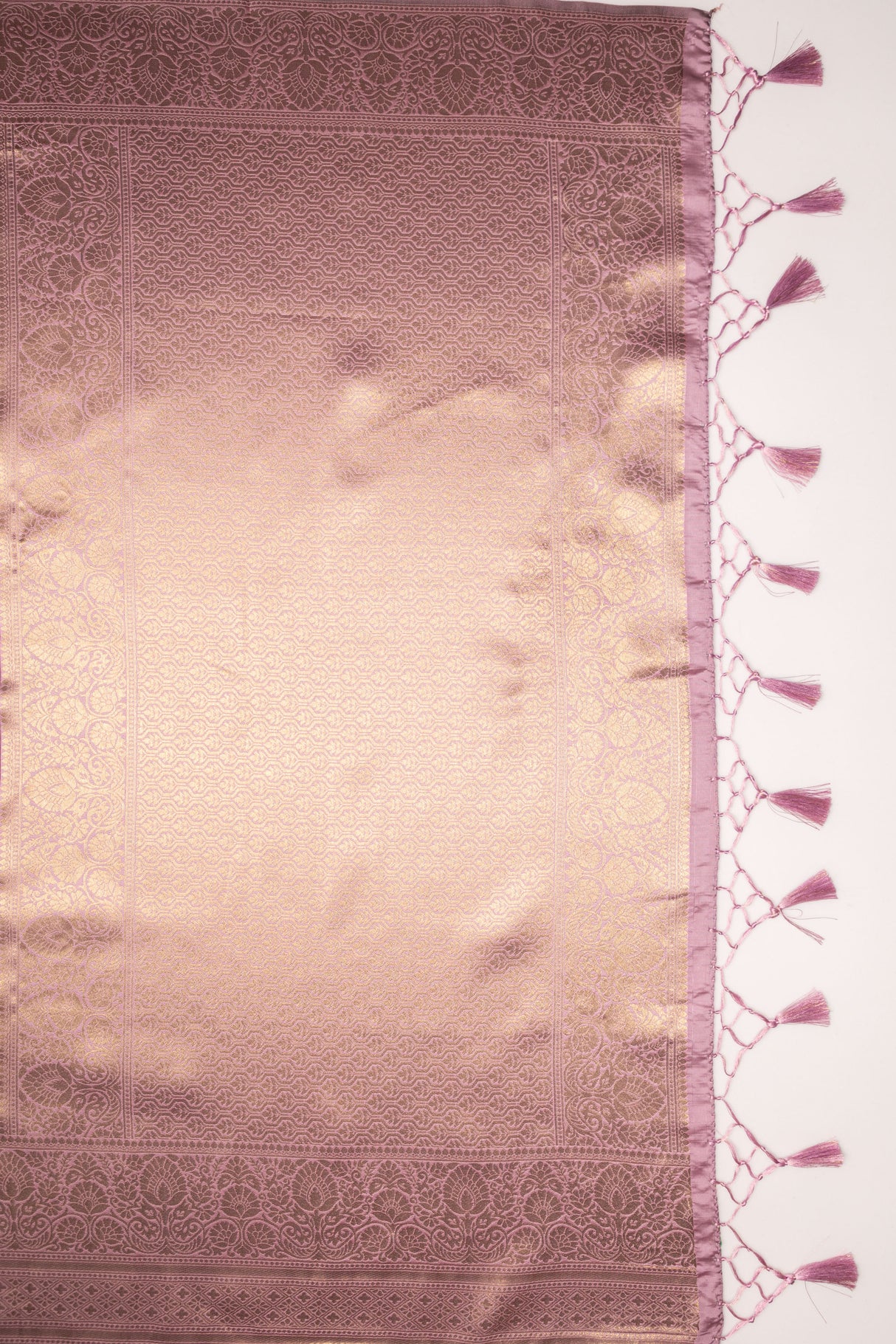 Mimosa Women's Woven Design Kanjivaram Style Art Silk Saree With Blouse Piece : SA00001742WNFREE