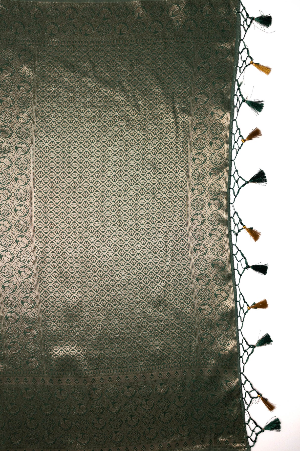 Mimosa Women's Woven Design Kanjivaram Style Art Silk Saree With Blouse Piece : SA00001587PSFREE