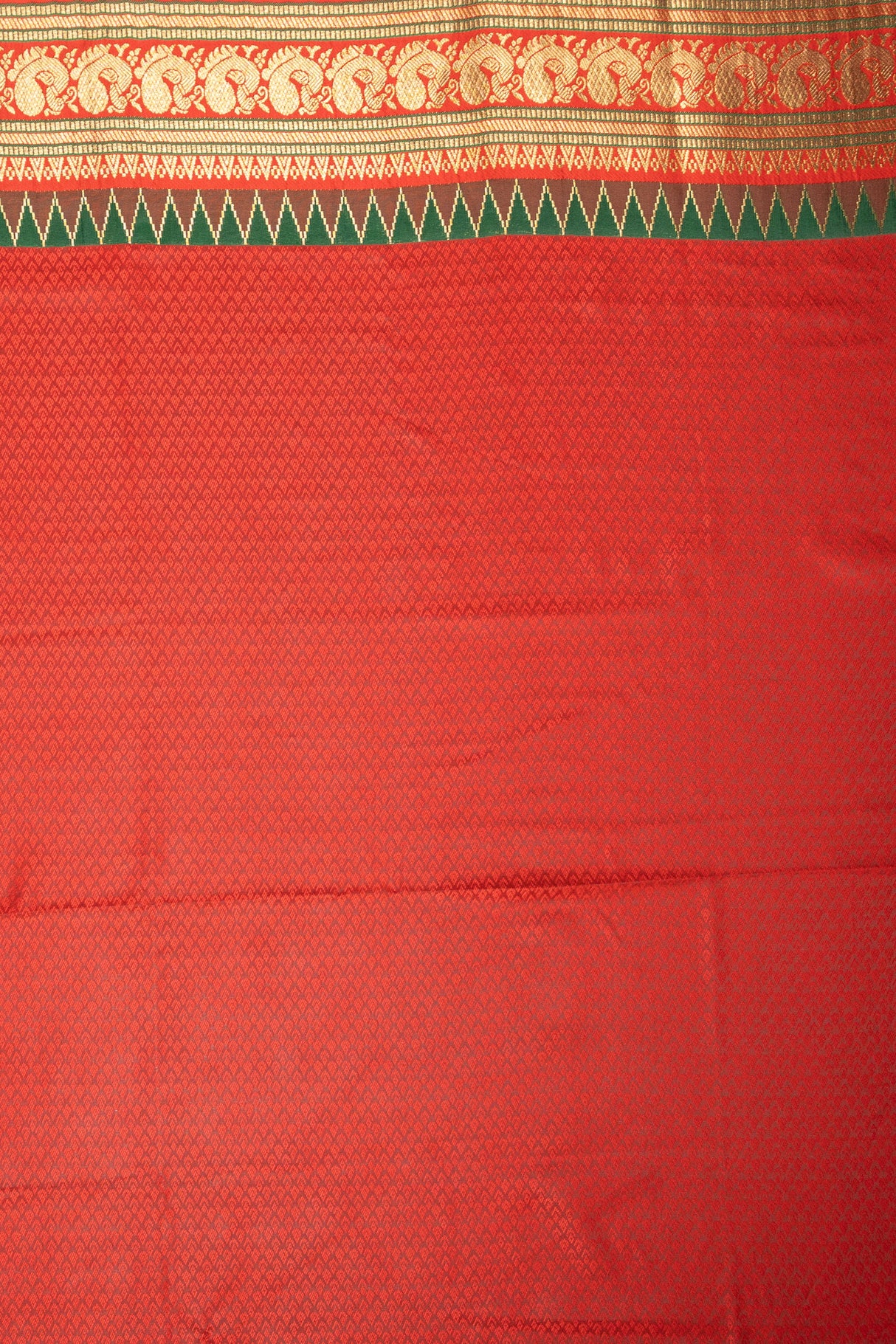 Mimosa Women's Woven Design Kanjivaram Style Art Silk Saree With Blouse Piece : SA00001733GRNFREE