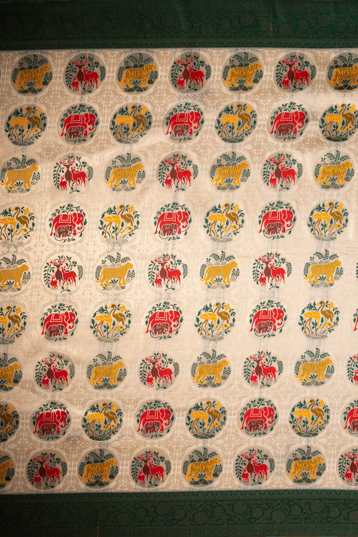 Mimosa Women's Woven Design Patola Style Art Silk Saree With Blouse Piece : SA00001656HWFREE