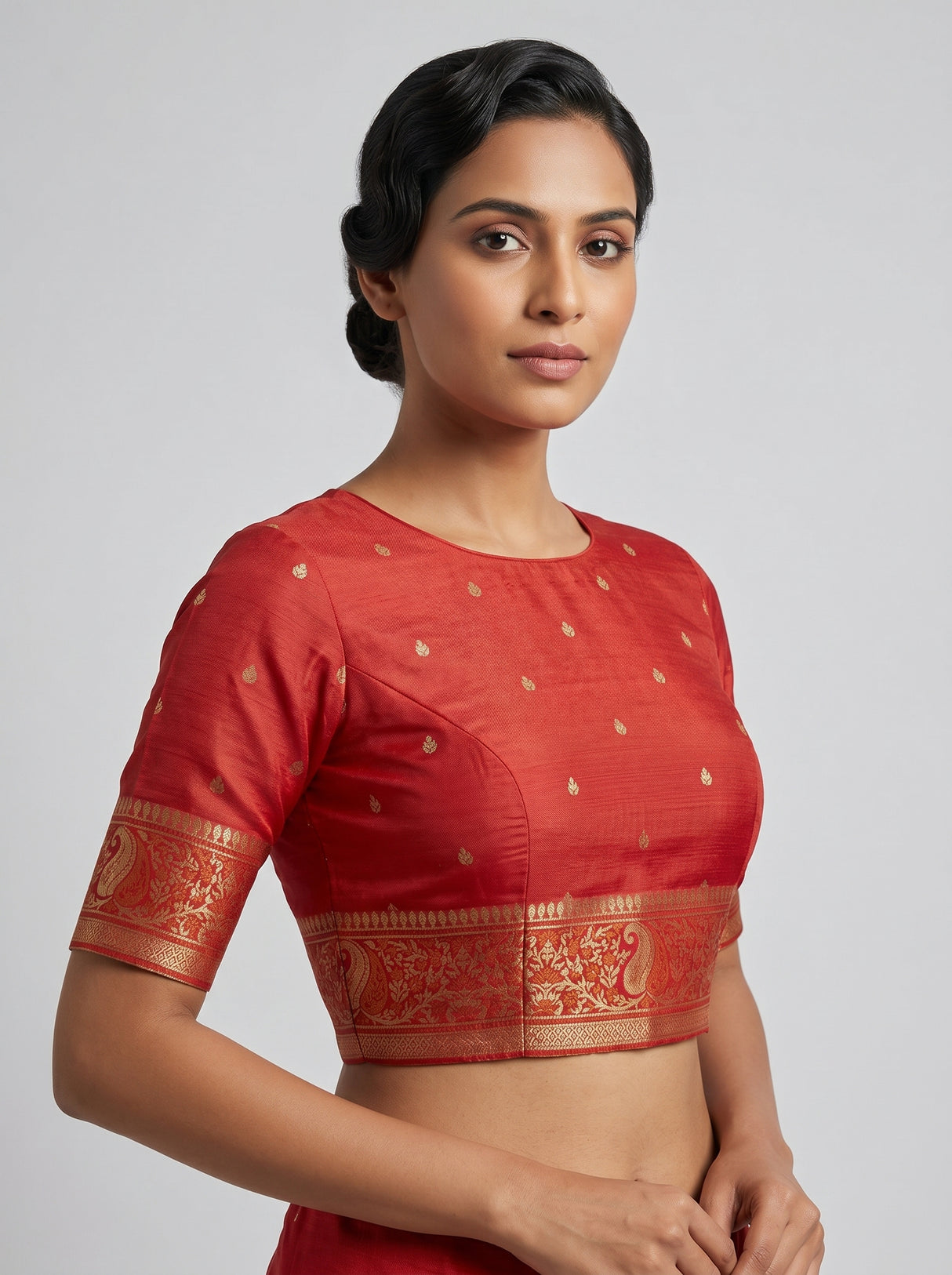 MIMOSA Saree Saree — blouse close-up