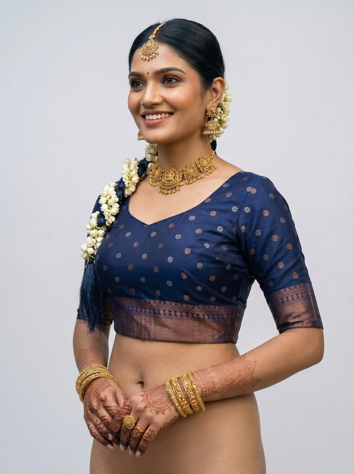 MIMOSA Saree Saree — blouse close-up