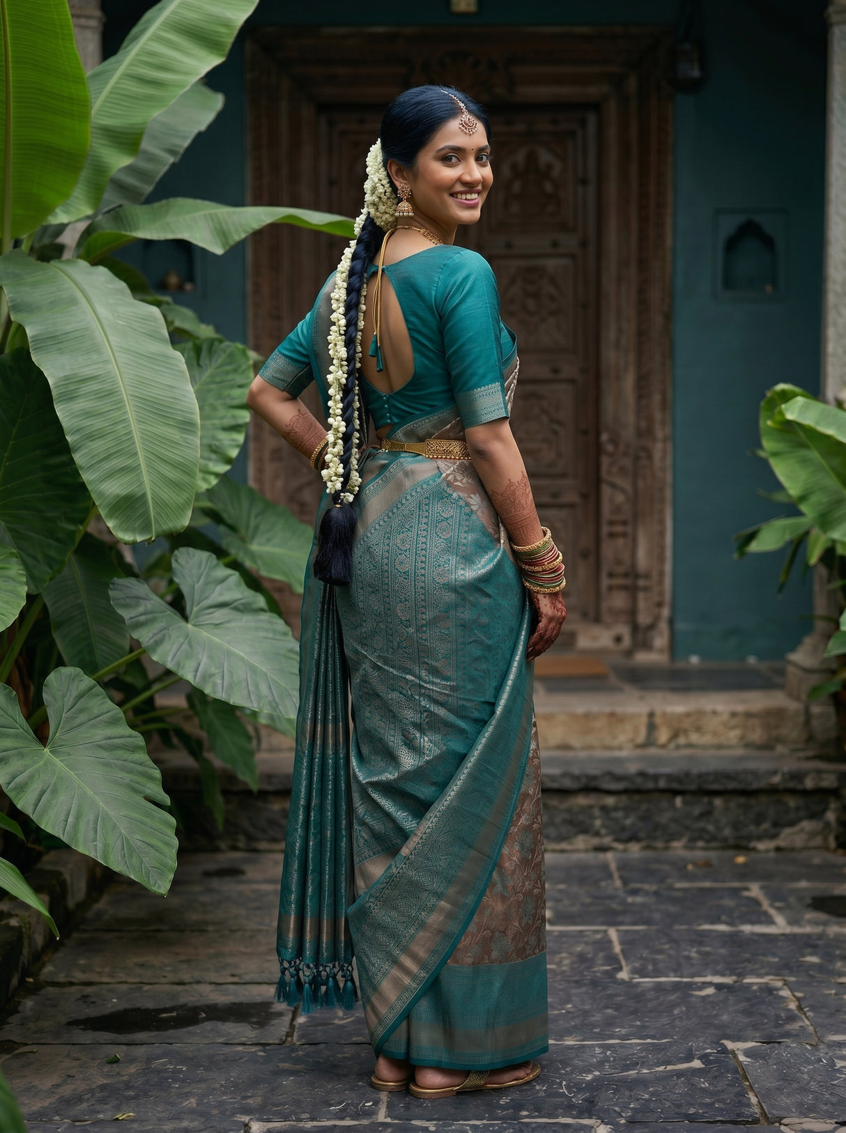 MIMOSA Saree Saree — pose 7 styling detail