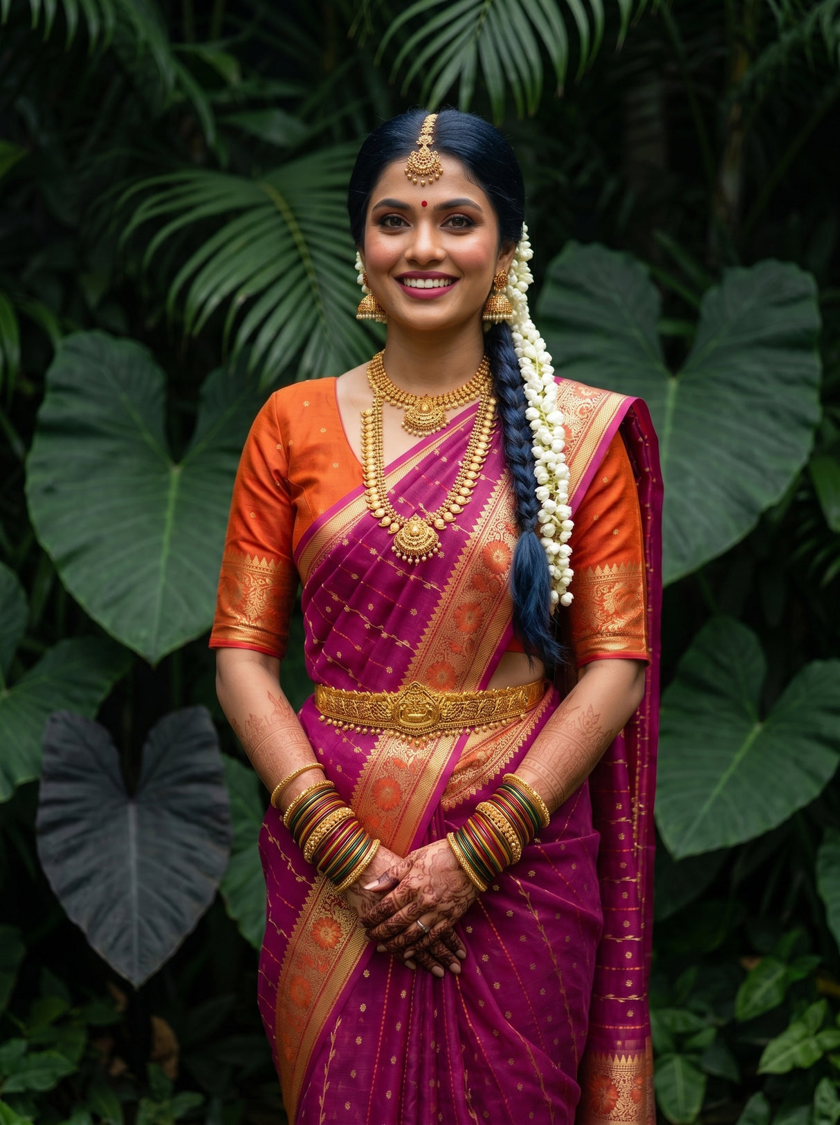 MIMOSA Saree Saree — pose 10 styling detail