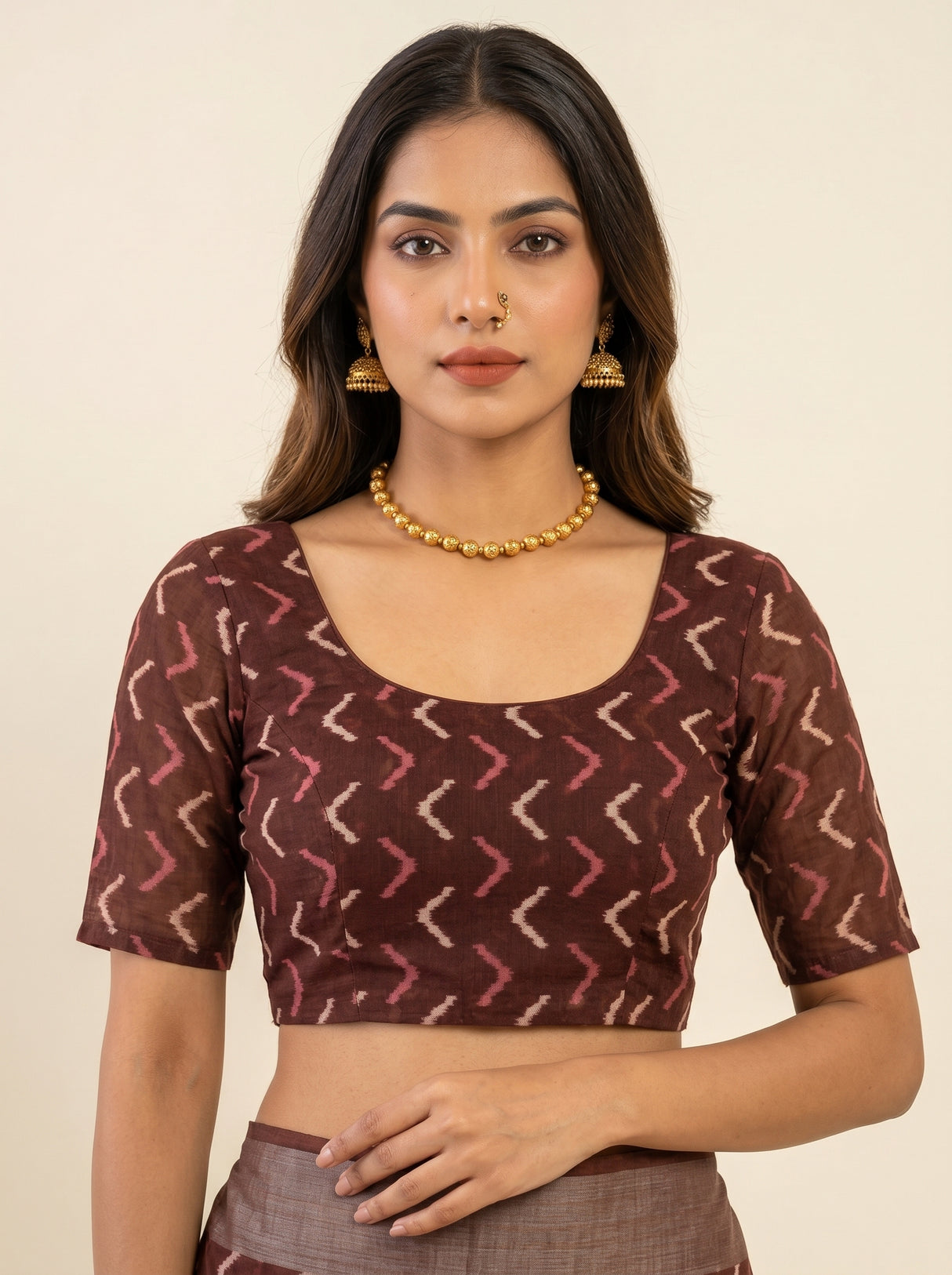 MIMOSA Saree Saree — blouse close-up