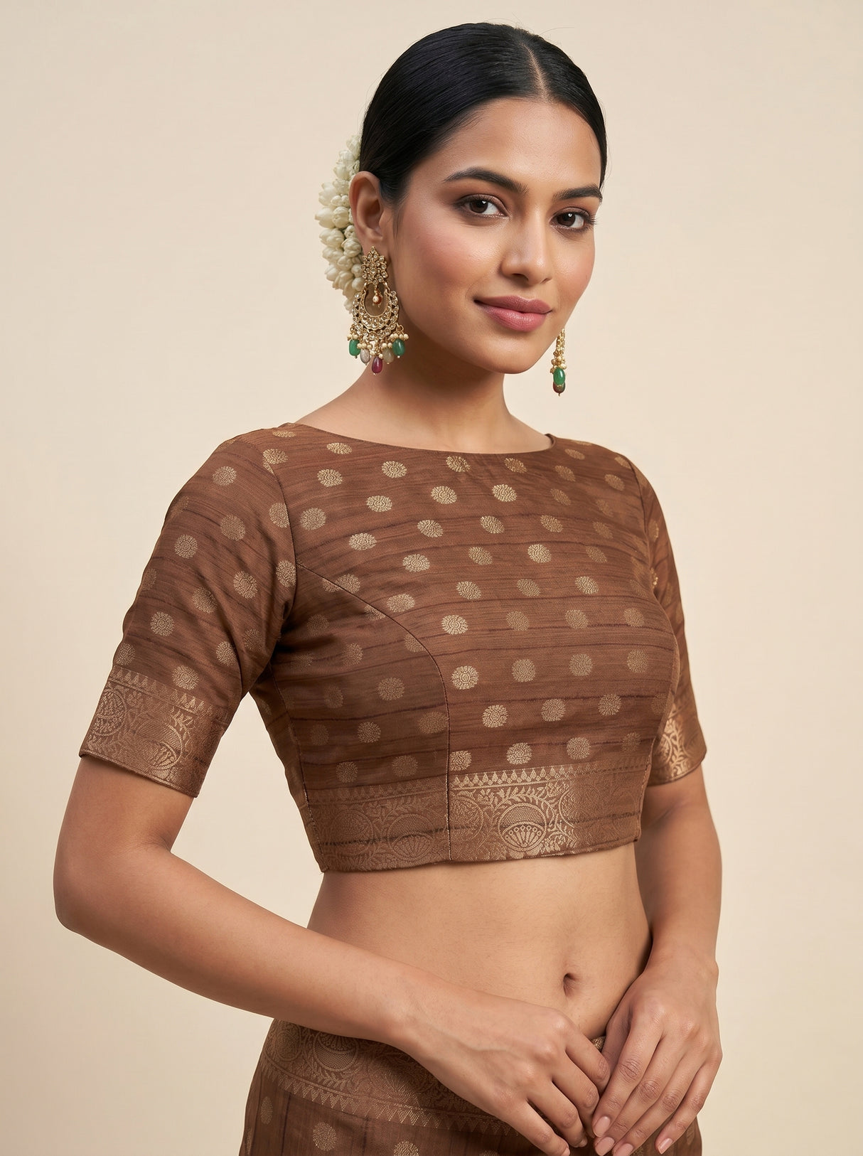 MIMOSA Saree Saree — blouse close-up