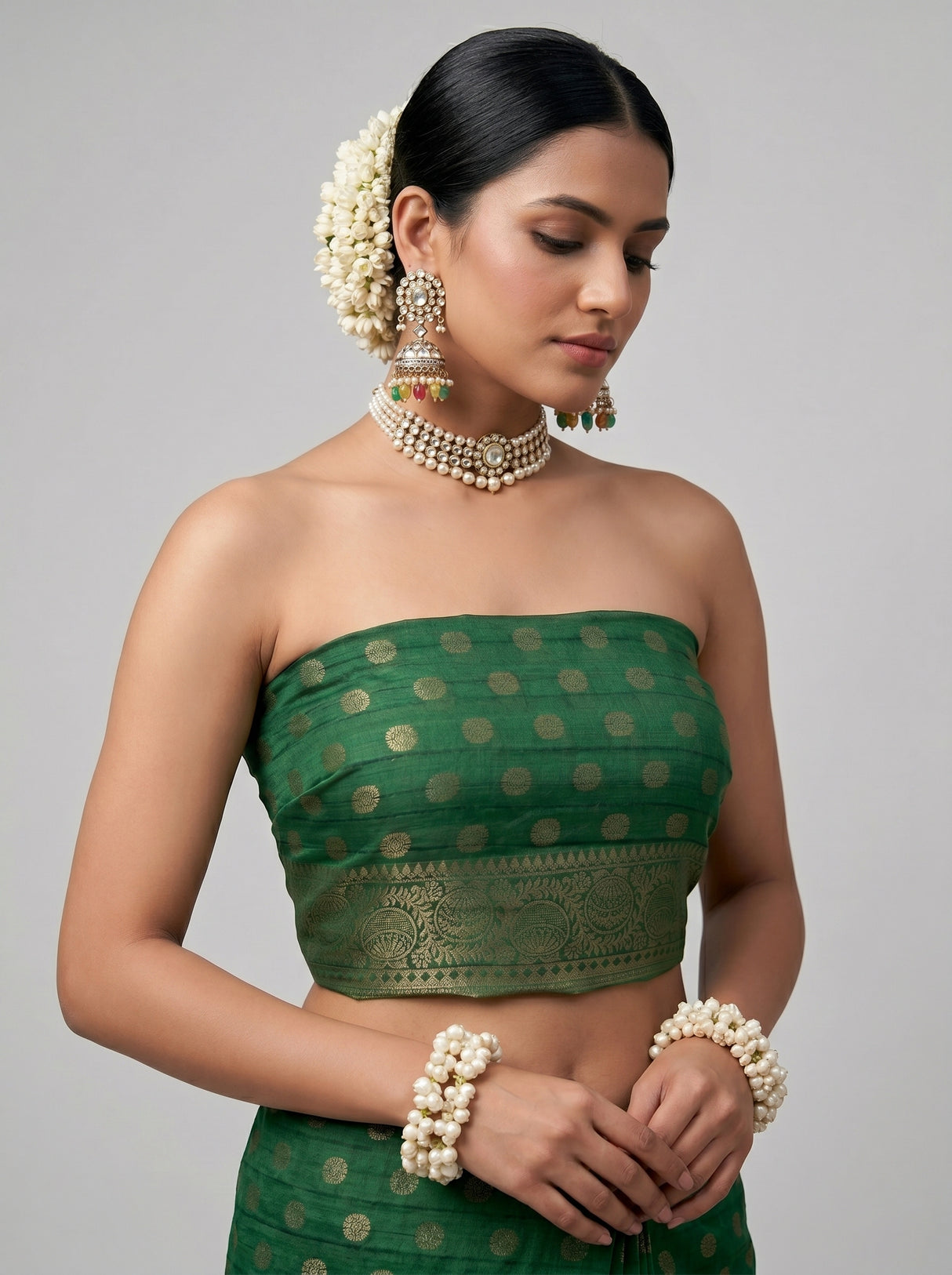 MIMOSA Saree Saree — blouse close-up