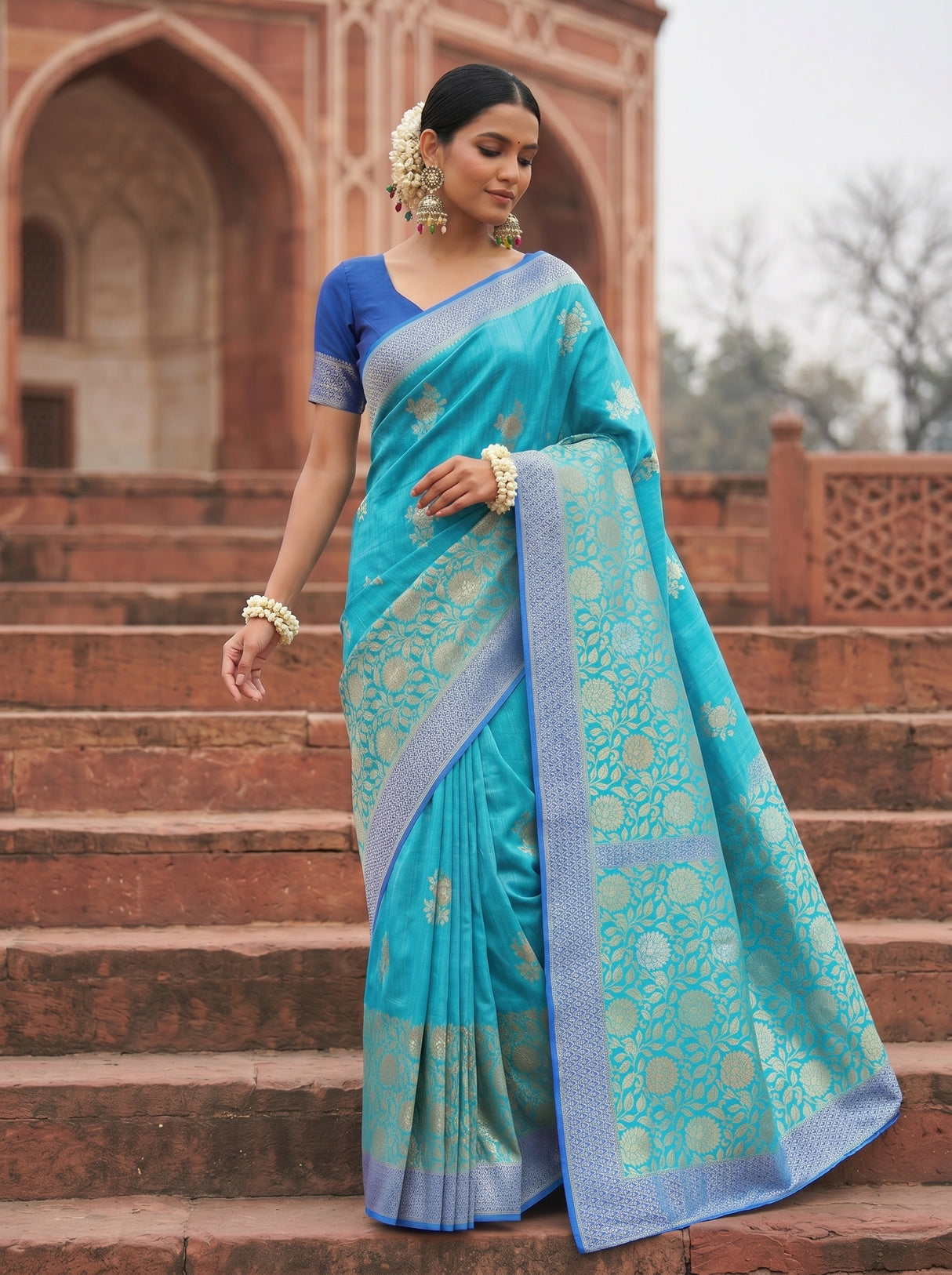MIMOSA Saree Saree — pose 5 styling detail
