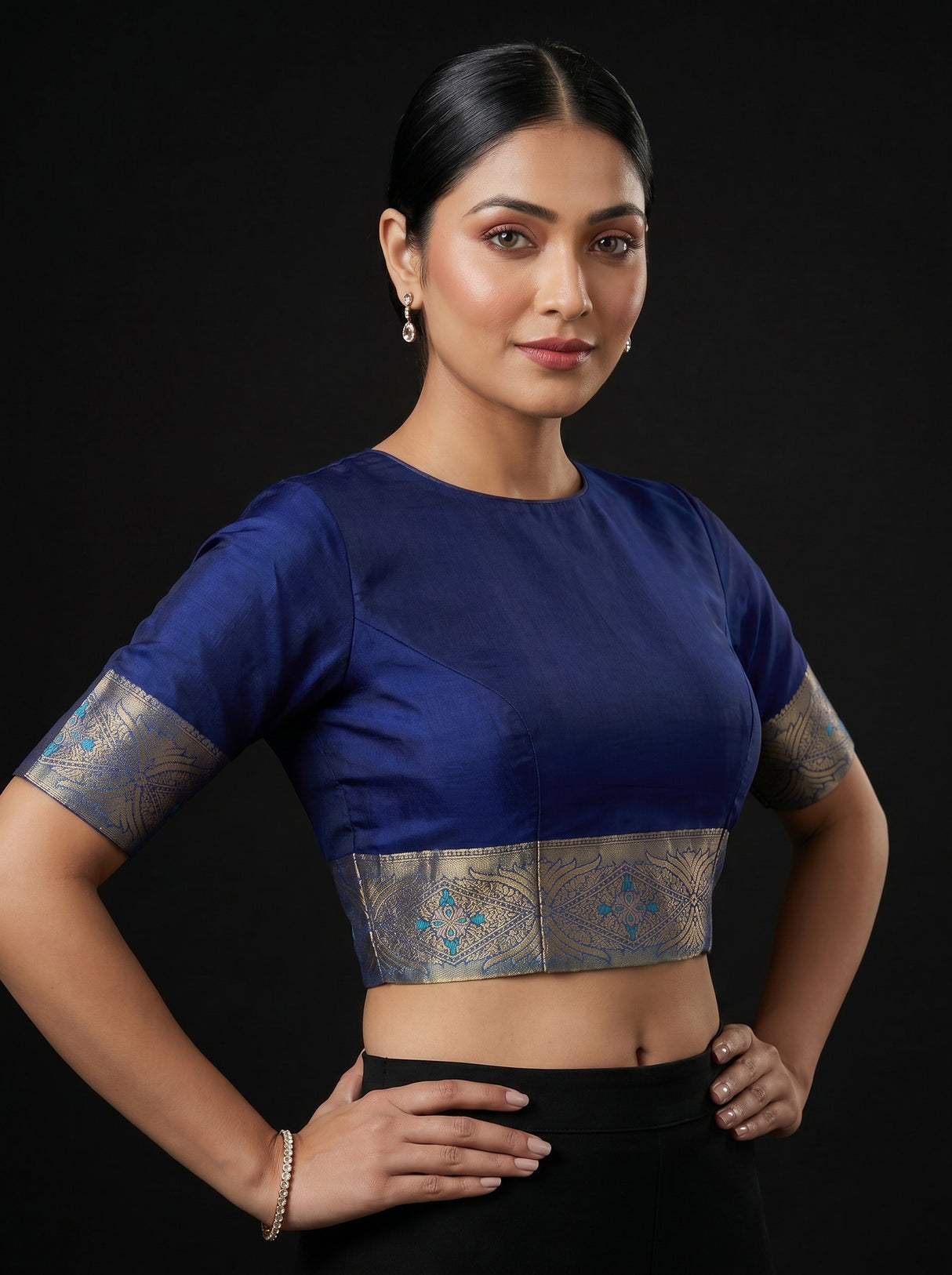 MIMOSA Saree Saree — blouse close-up