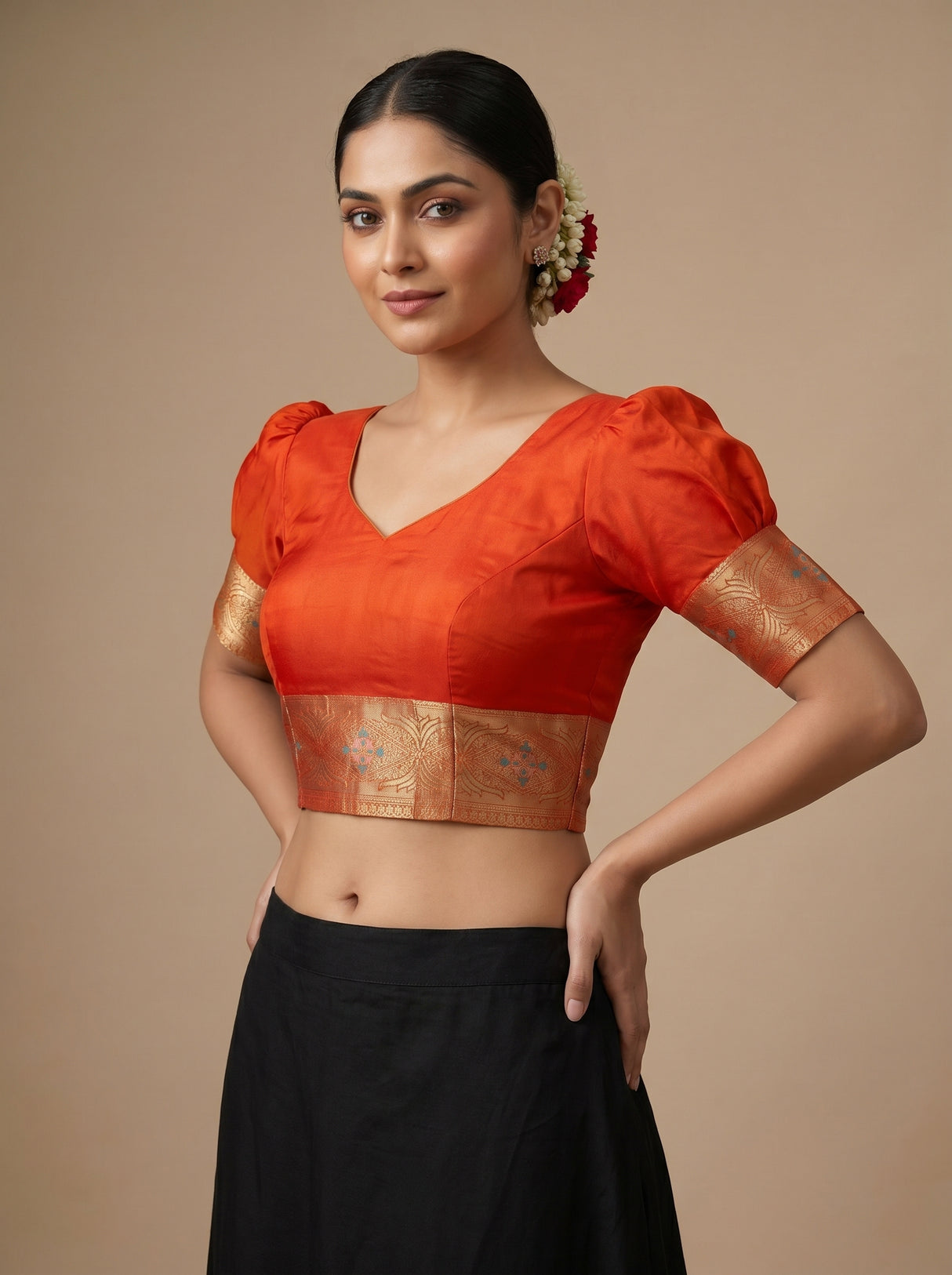 MIMOSA Saree Saree — blouse close-up