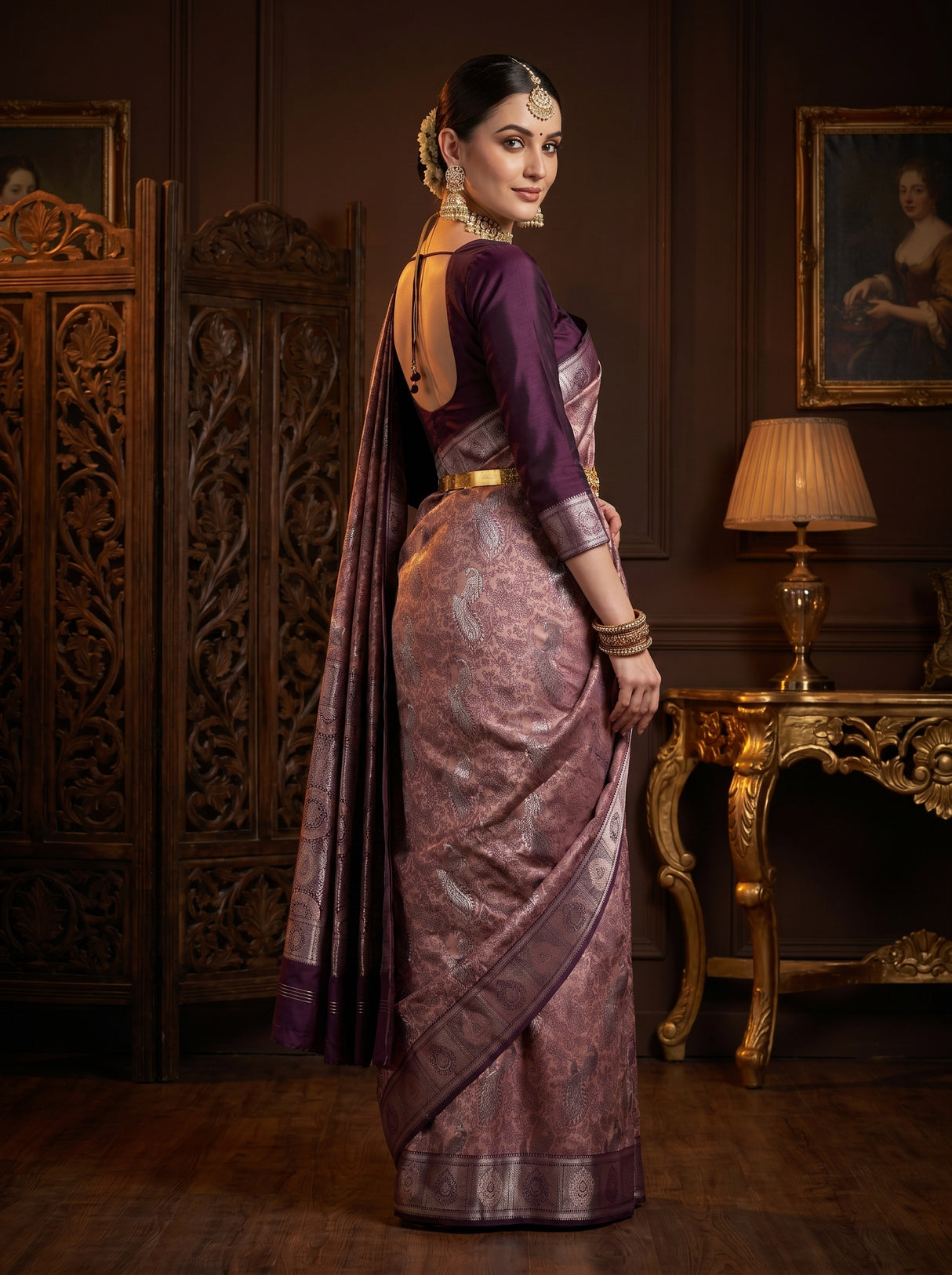 MIMOSA Saree Saree β pose 9 styling detail