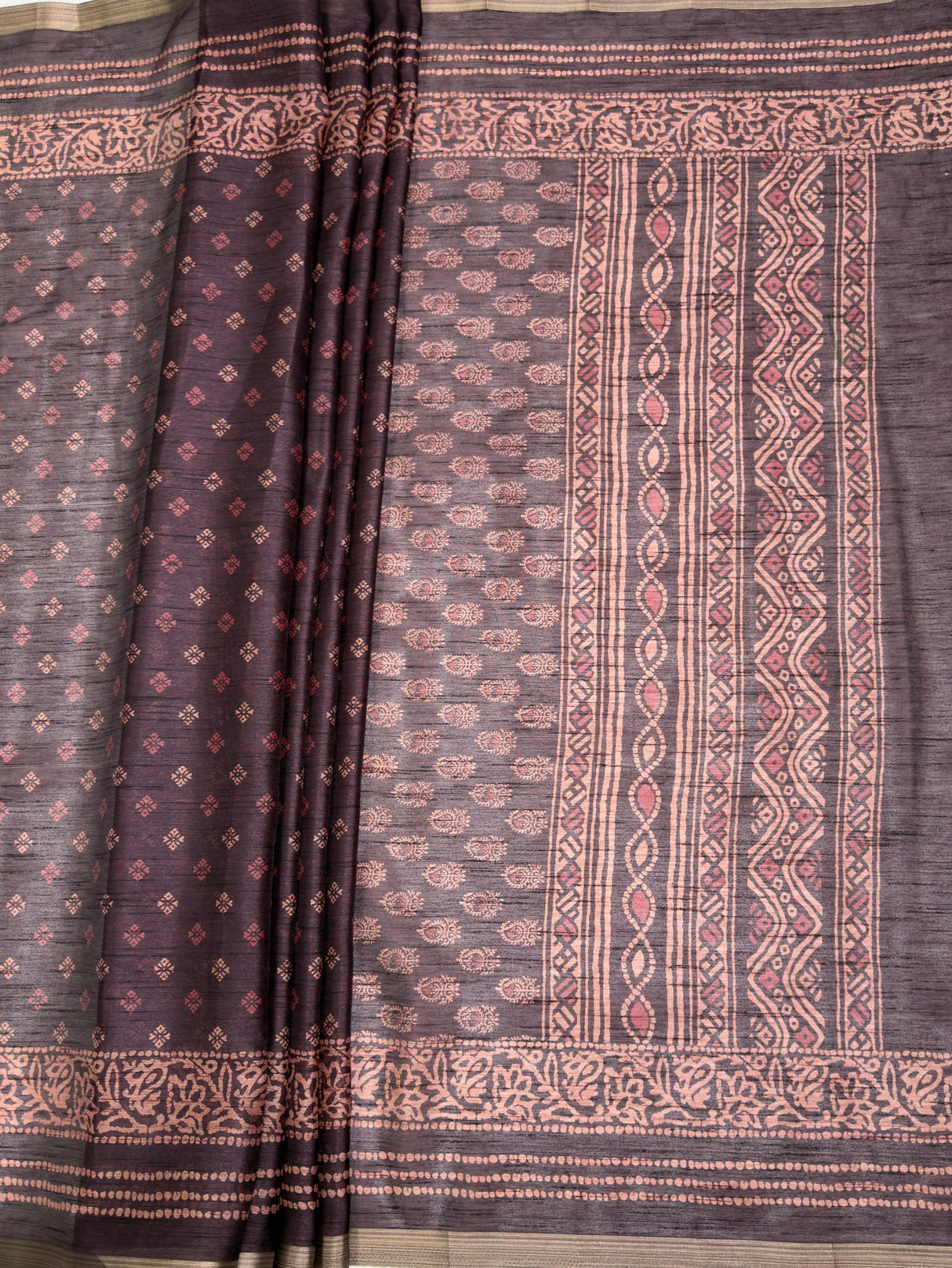MIMOSA Saree Saree — pallu and zari work detail
