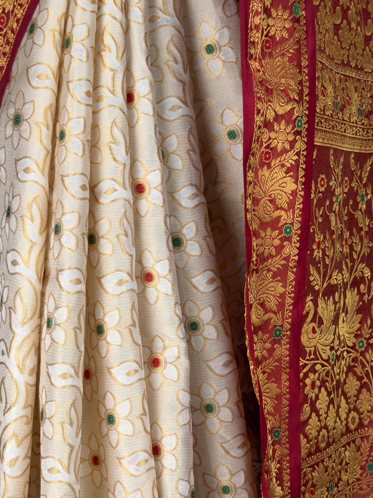 MIMOSA Saree Saree — fleets shot full lifestyle