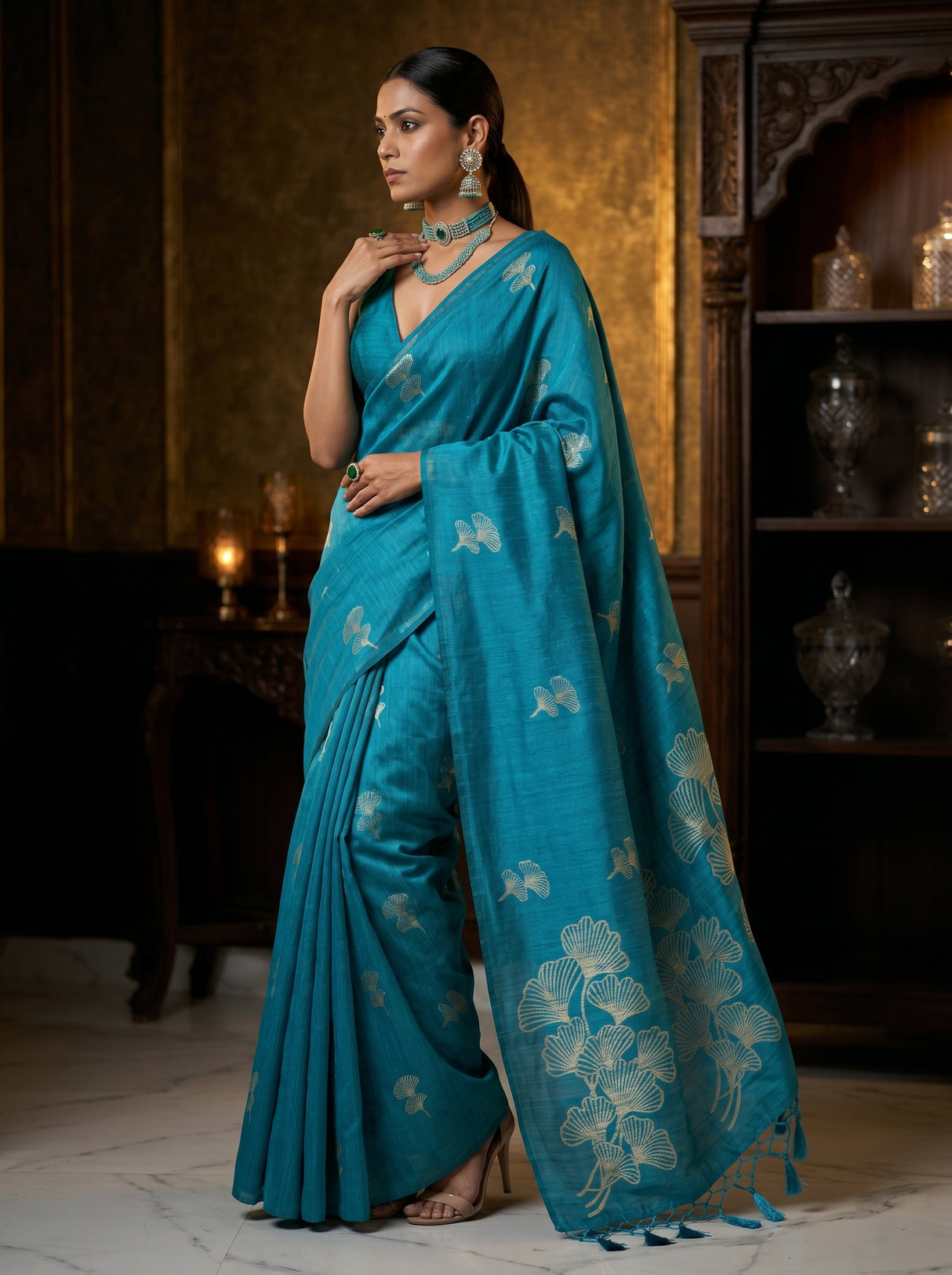 MIMOSA Saree Saree — pose 9 styling detail