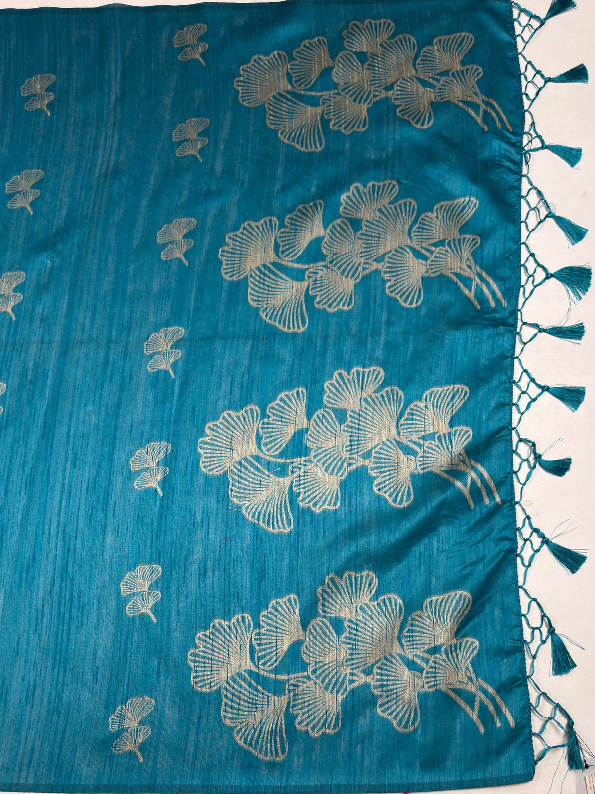 MIMOSA Saree Saree — pallu and zari work detail