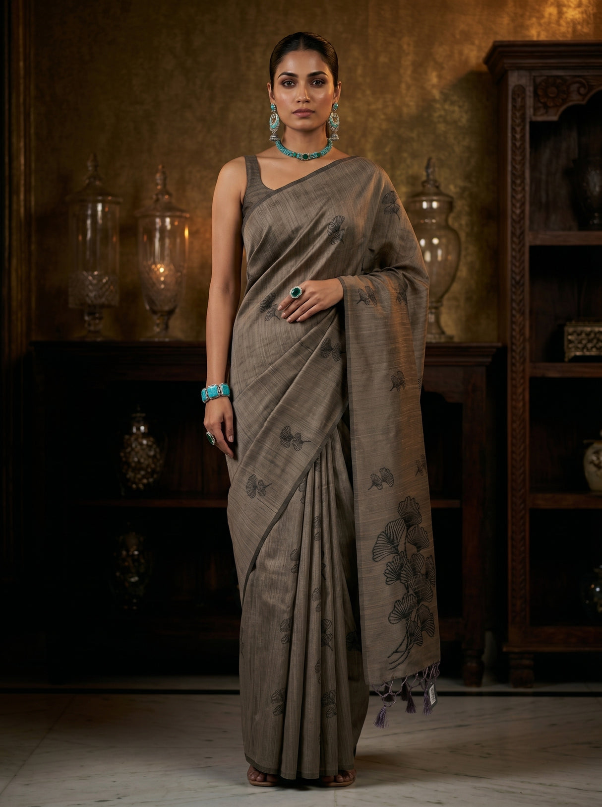 MIMOSA Saree Saree — pose 9 styling detail