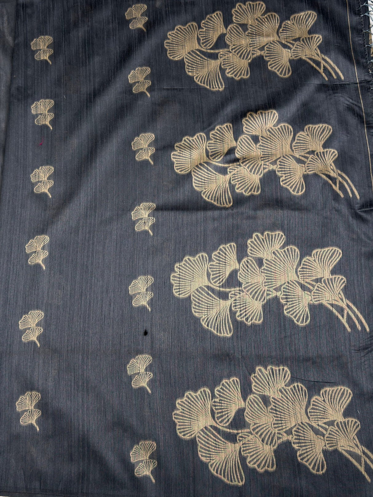MIMOSA Saree Saree — pallu and zari work detail