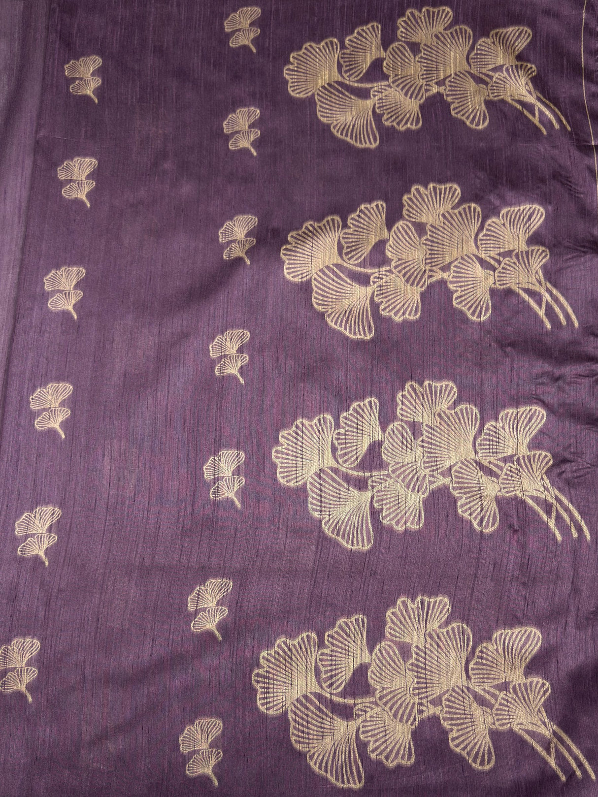 MIMOSA Saree Saree — pallu and zari work detail