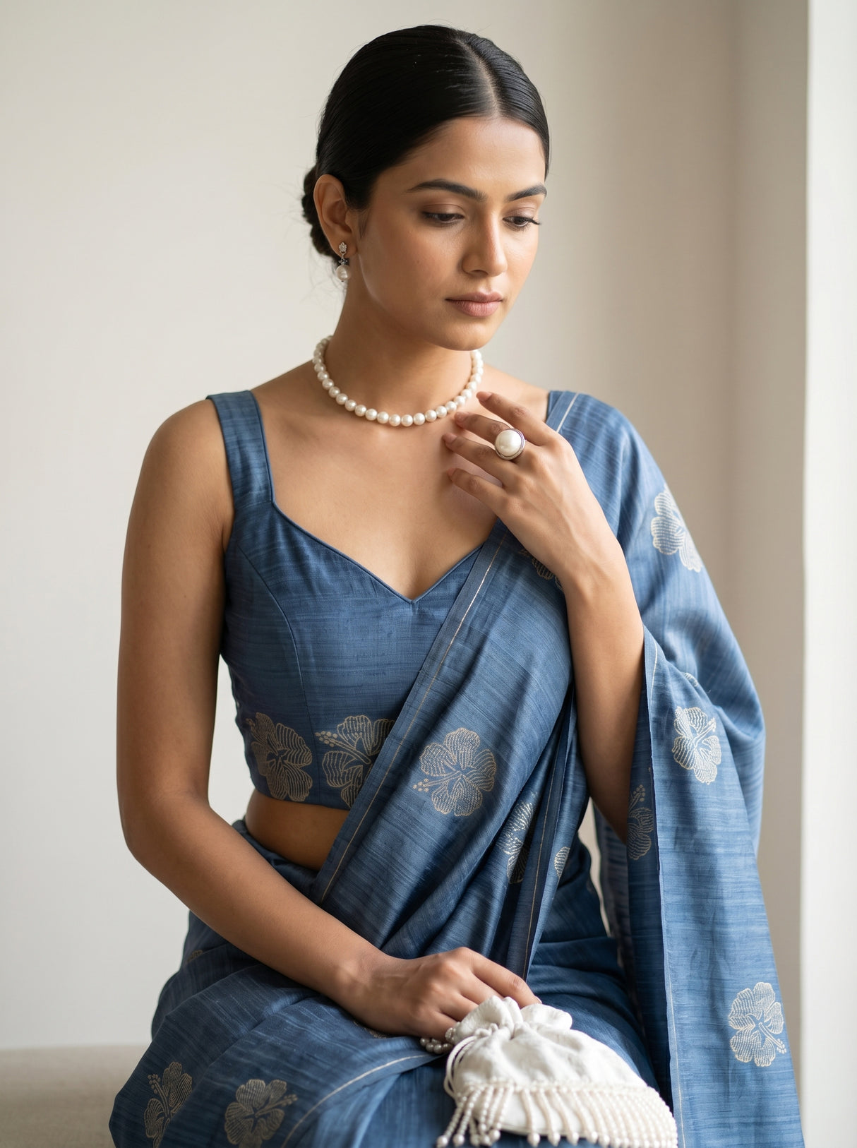 MIMOSA Saree Saree — pose 10 styling detail