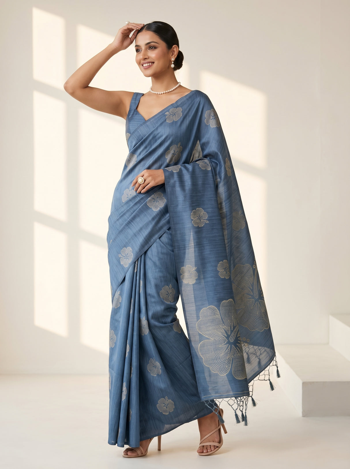 MIMOSA Saree Saree — pose 5 styling detail
