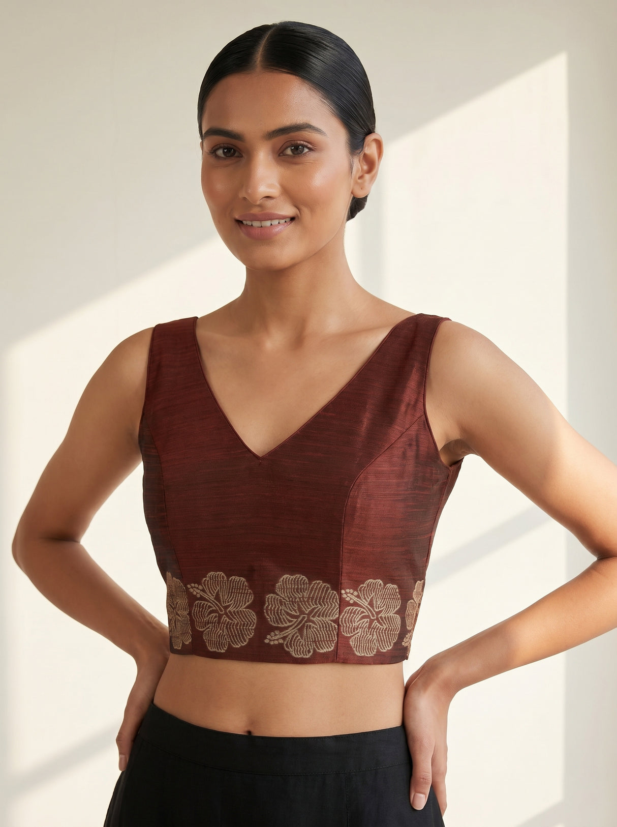 MIMOSA Saree Saree — blouse close-up