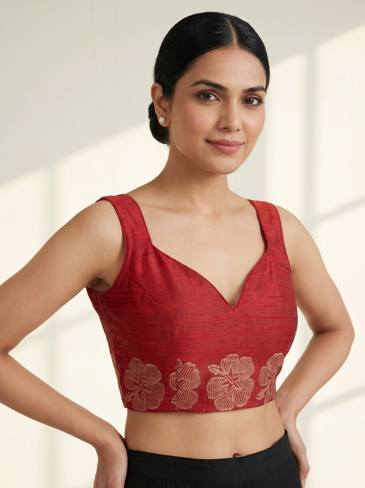 MIMOSA Saree Saree — blouse close-up