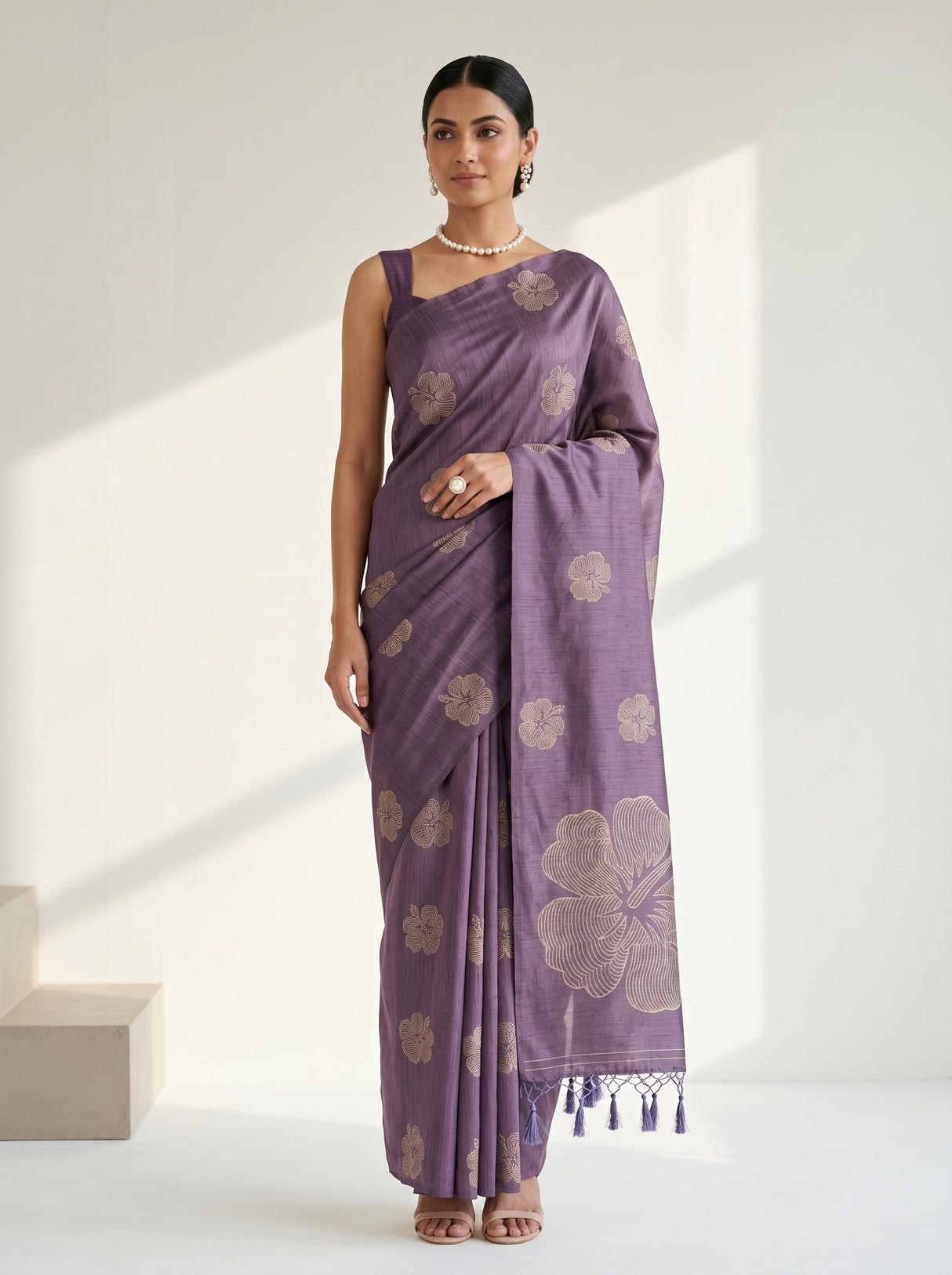 MIMOSA Saree Saree — front view on mannequin
