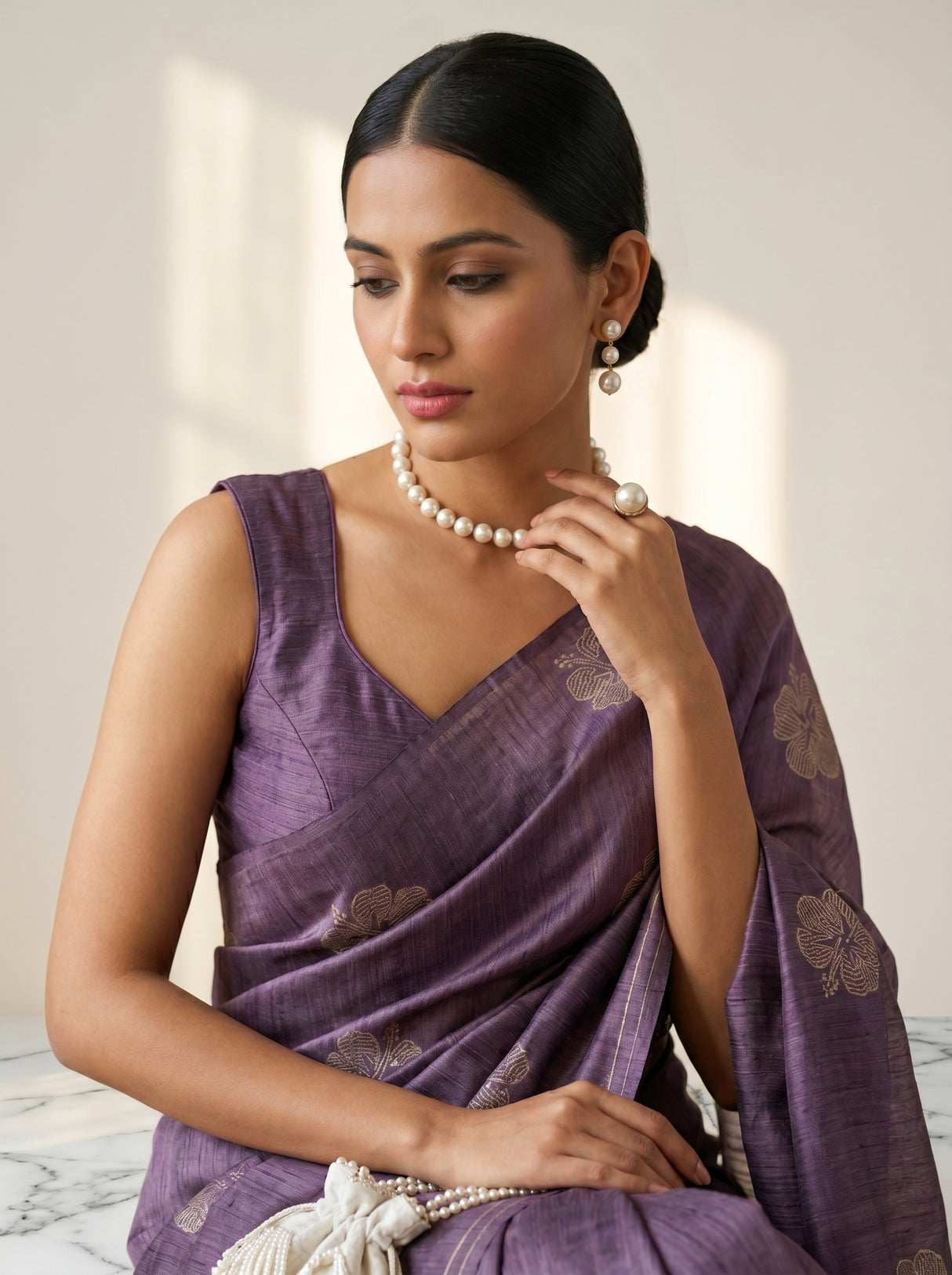 MIMOSA Saree Saree — pose 10 styling detail