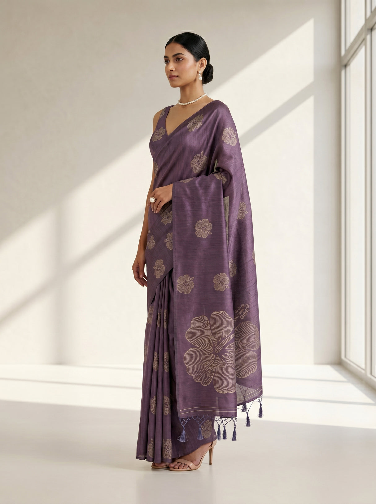 MIMOSA Saree Saree — pose 3 styling detail