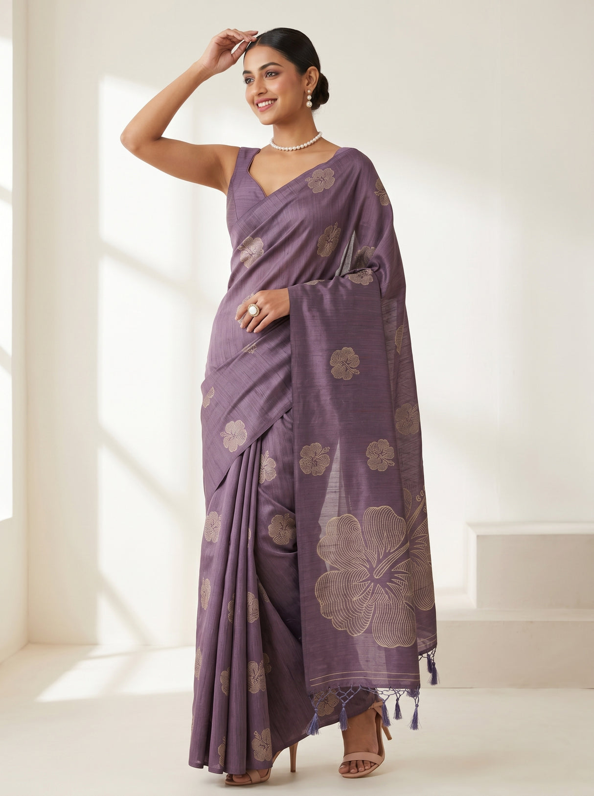 MIMOSA Saree Saree — pose 5 styling detail