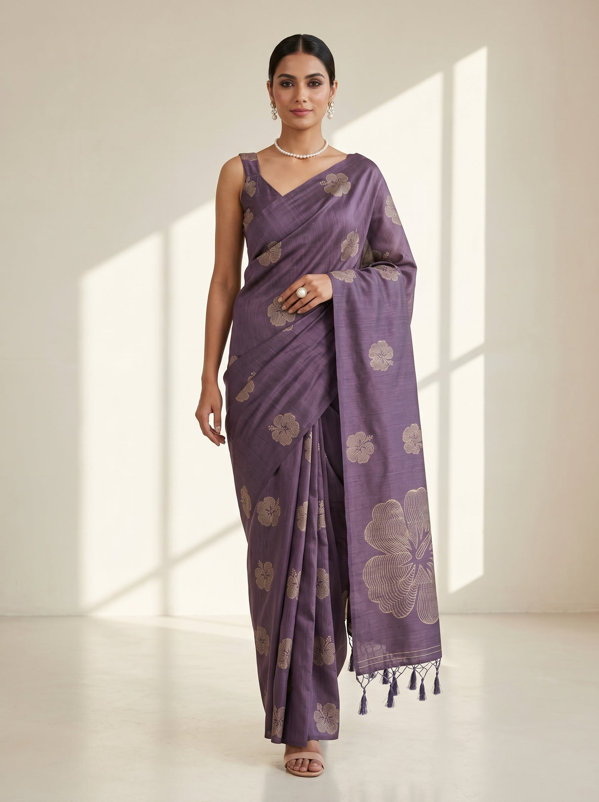 MIMOSA Saree Saree — pose 6 styling detail