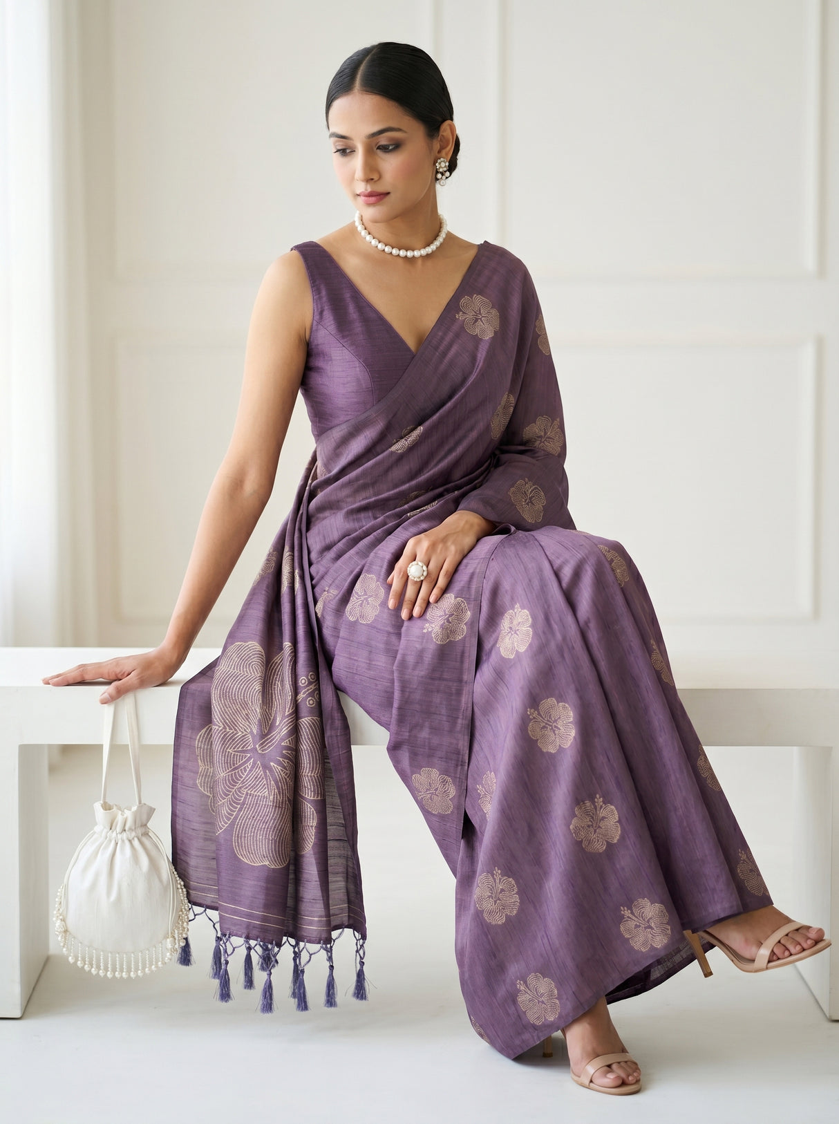 MIMOSA Saree Saree — pose 8 styling detail