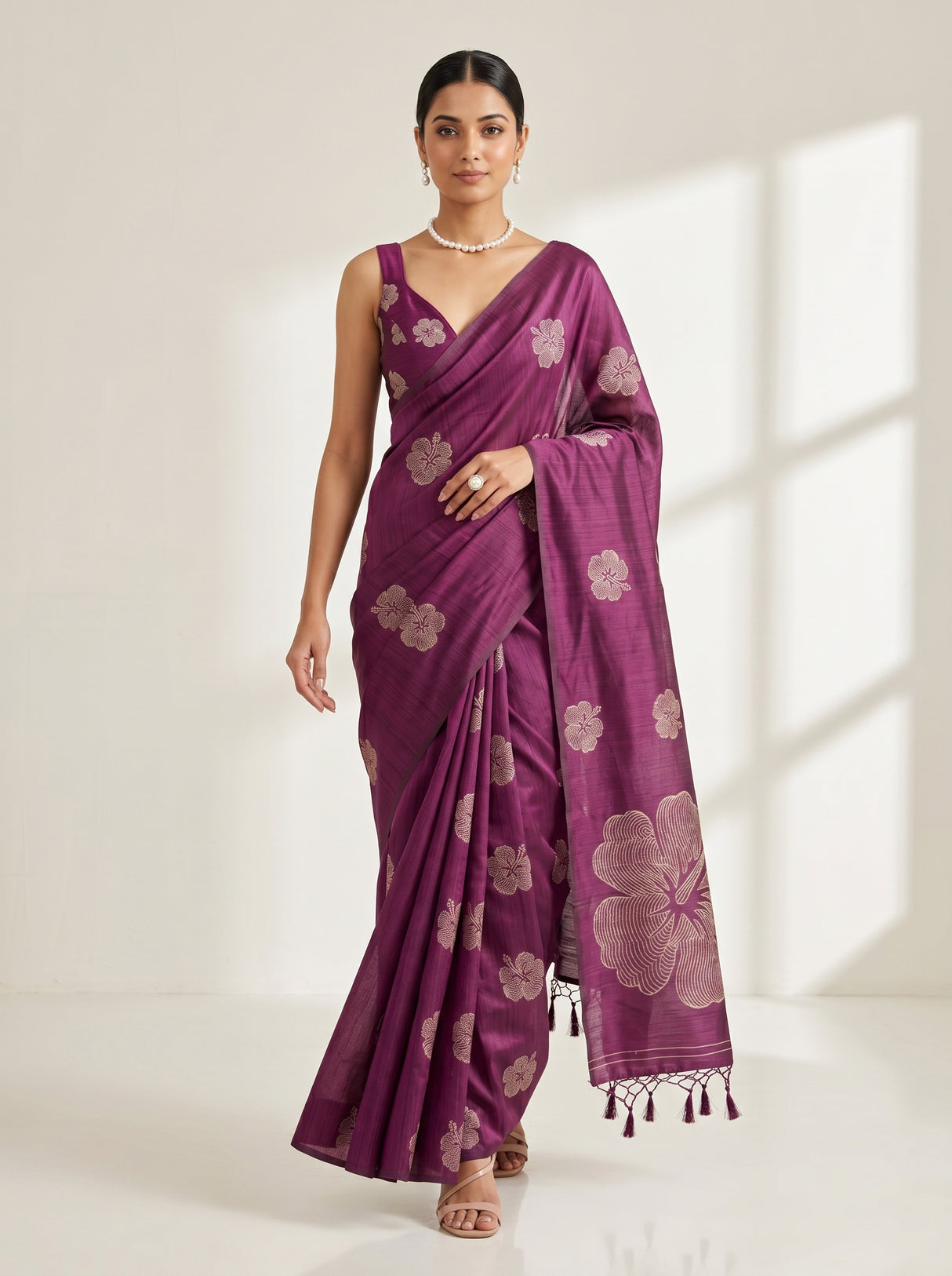 MIMOSA Saree Saree — pose 6 styling detail