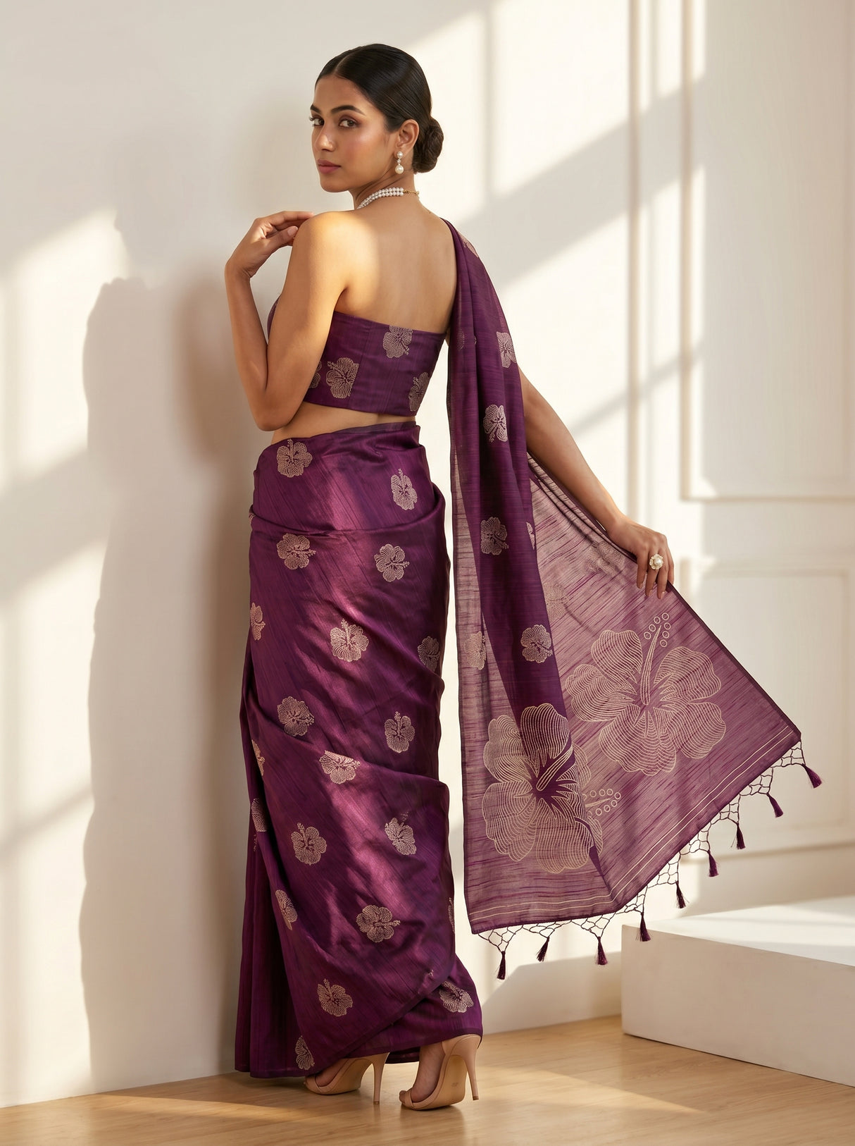 MIMOSA Saree Saree — pose 7 styling detail