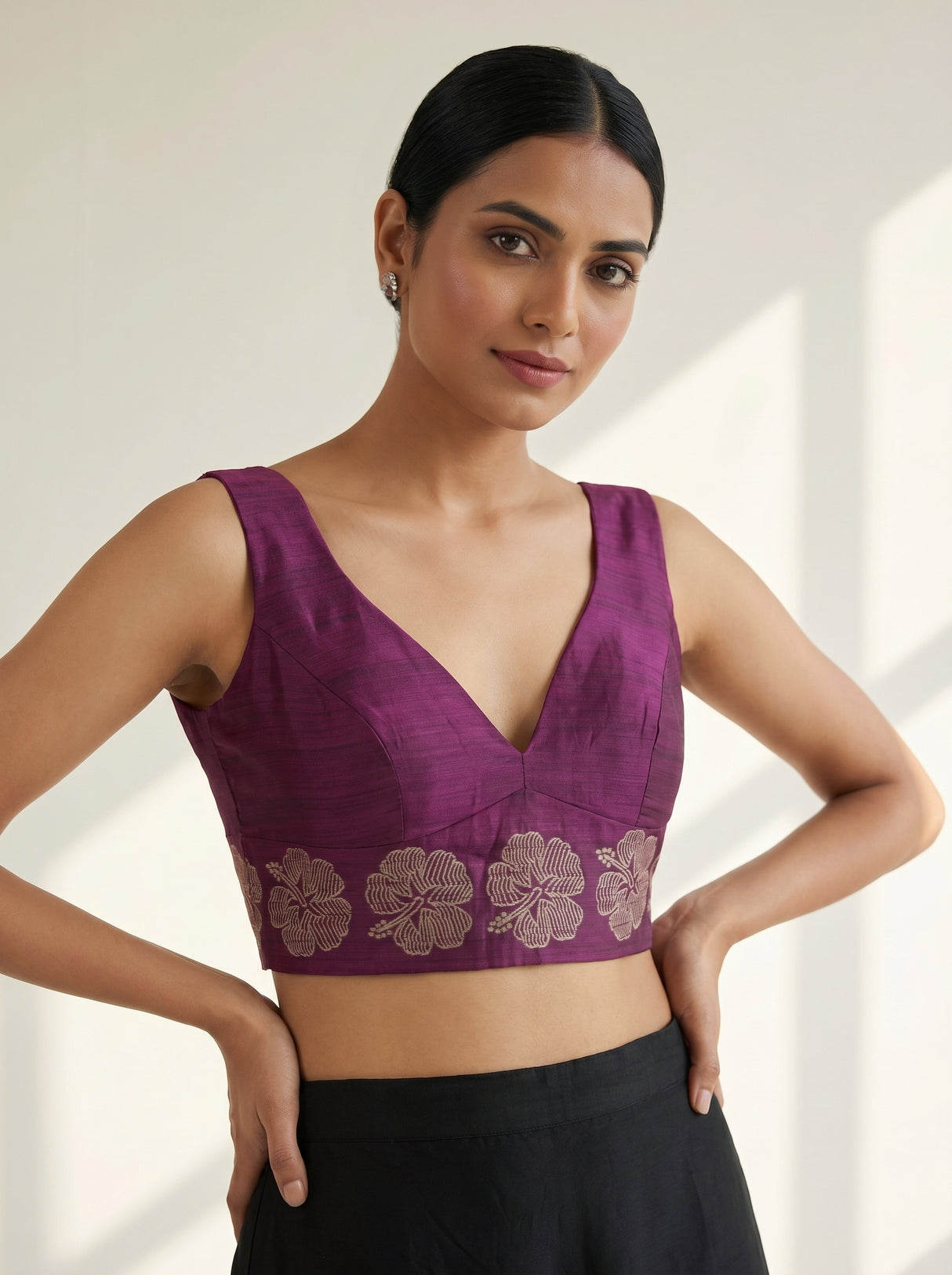MIMOSA Saree Saree — blouse close-up