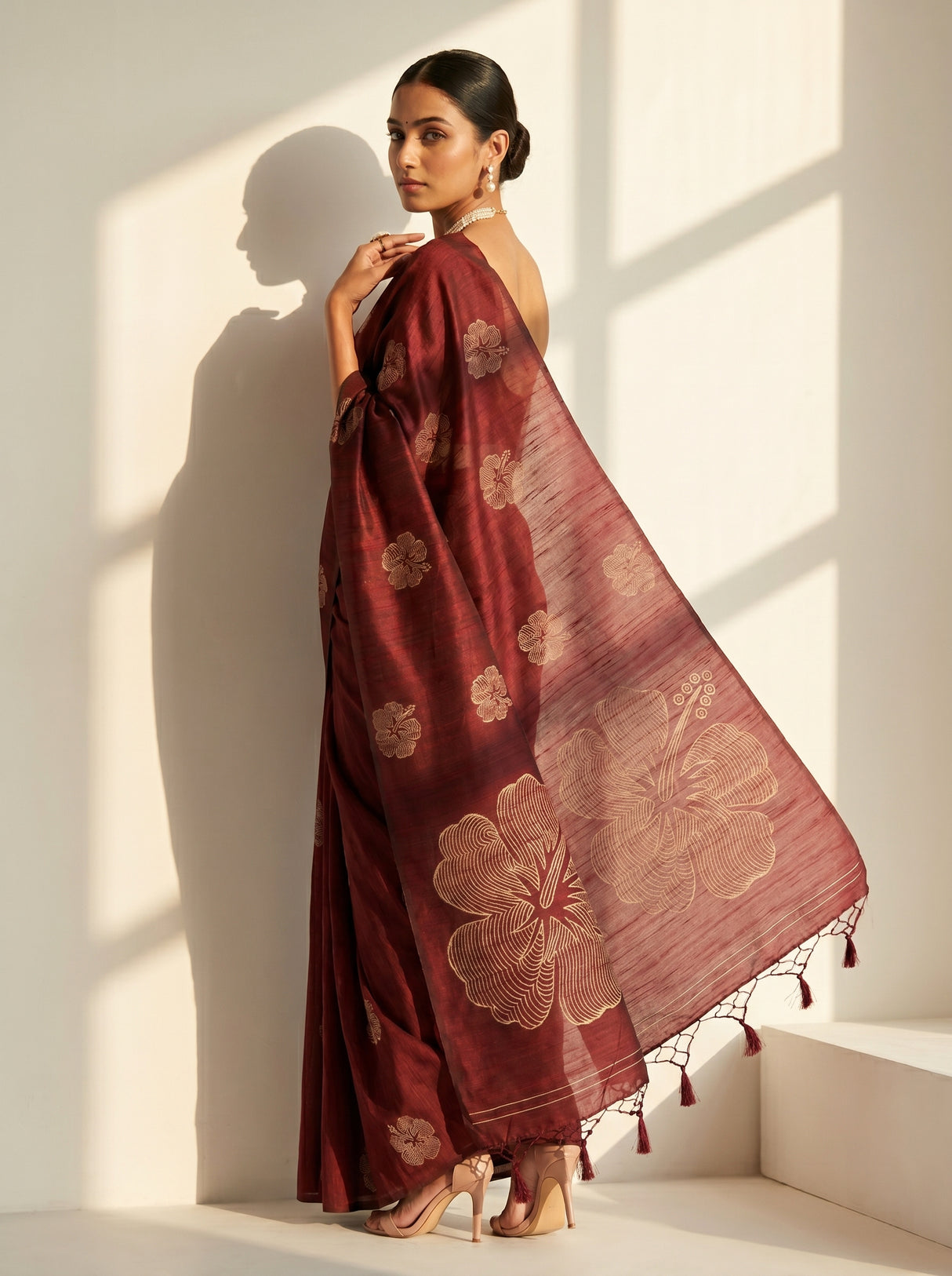 MIMOSA Saree Saree — pose 7 styling detail