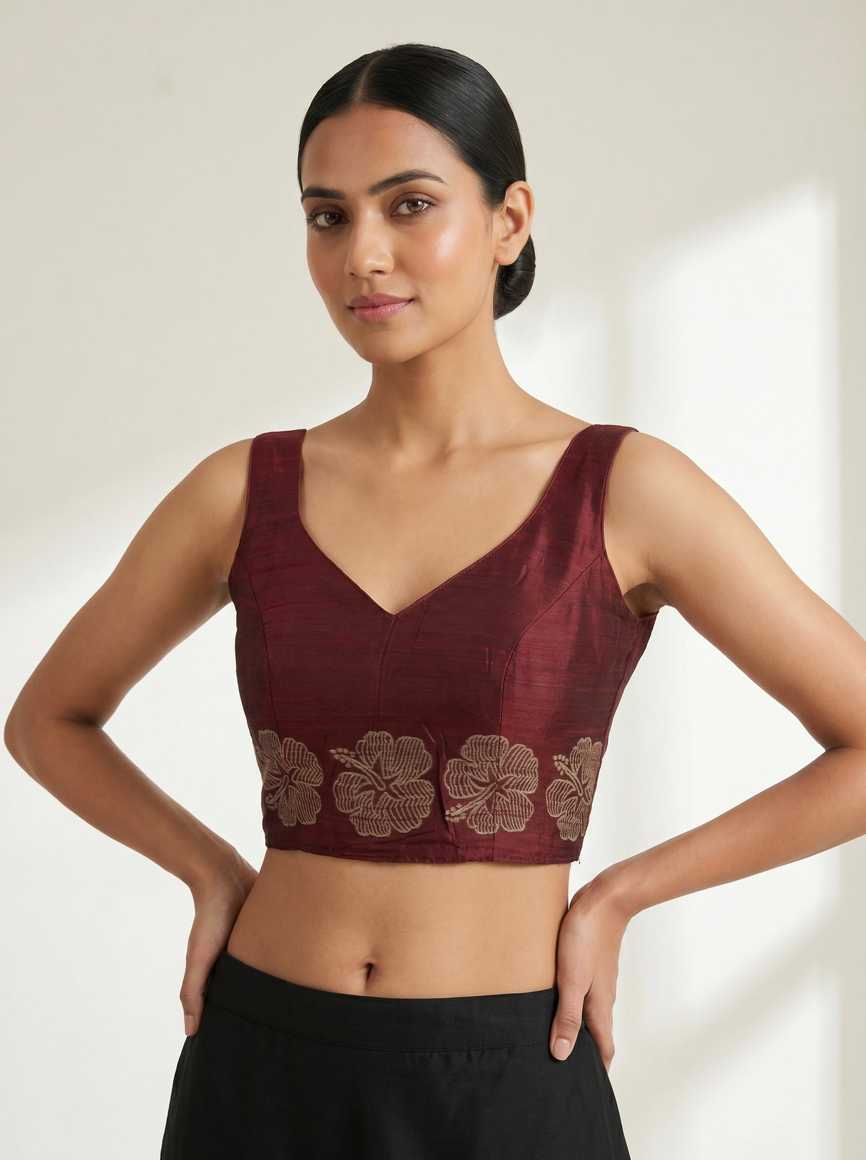 MIMOSA Saree Saree — blouse close-up