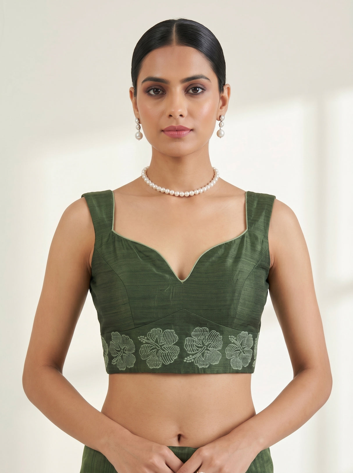 MIMOSA Saree Saree — blouse close-up
