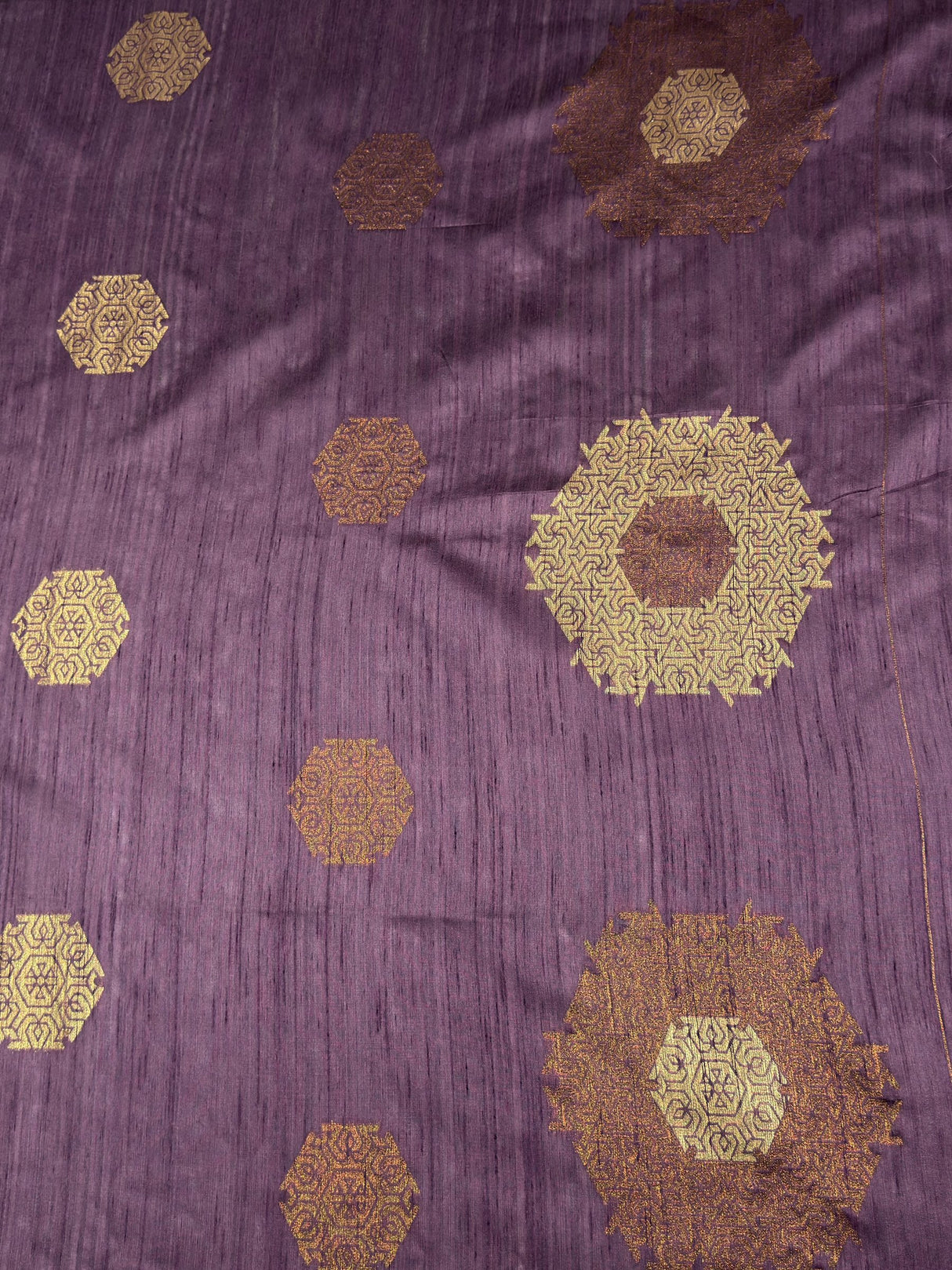 MIMOSA Saree Saree — pallu and zari work detail