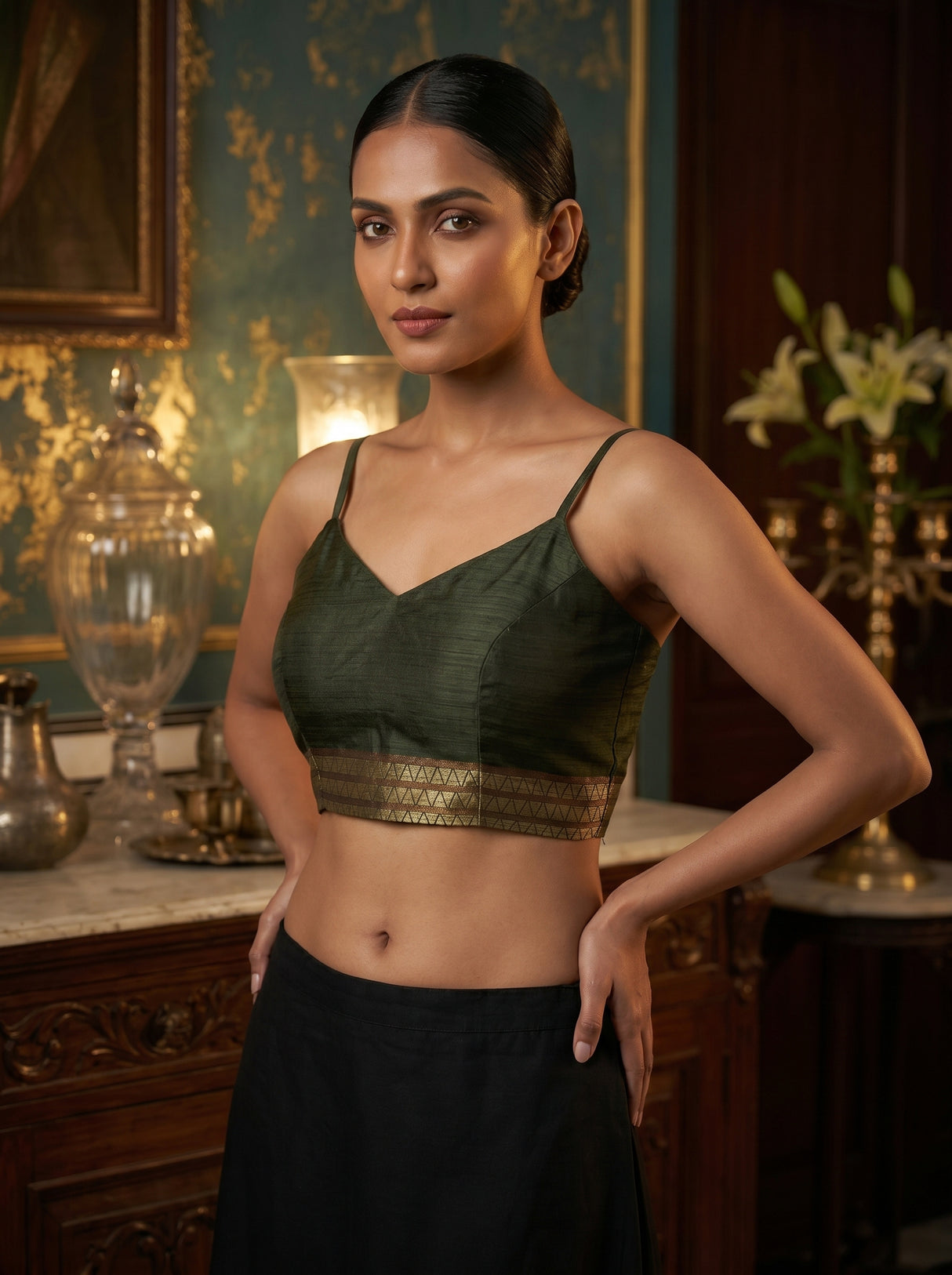 MIMOSA Saree Saree — blouse close-up
