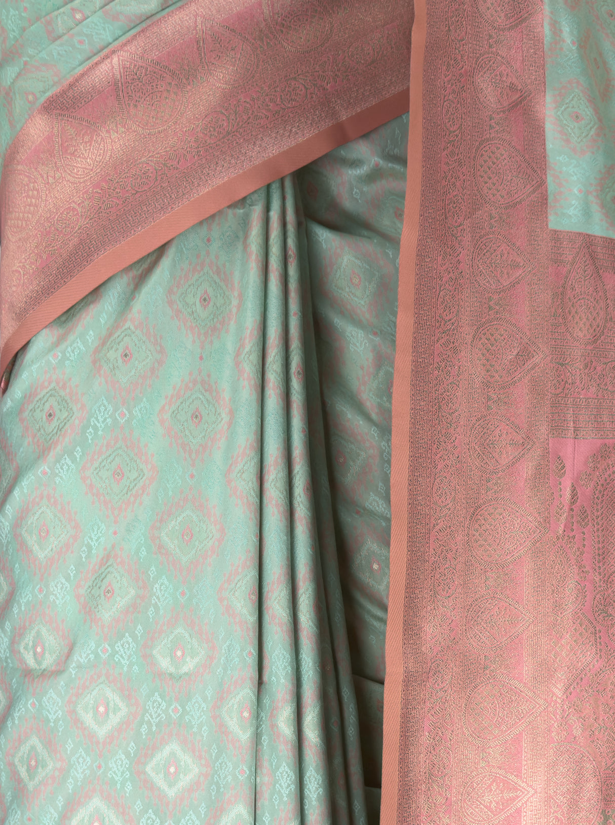 MIMOSA Rama Kanjivaram Art Silk Saree β fleets shot full lifestyle