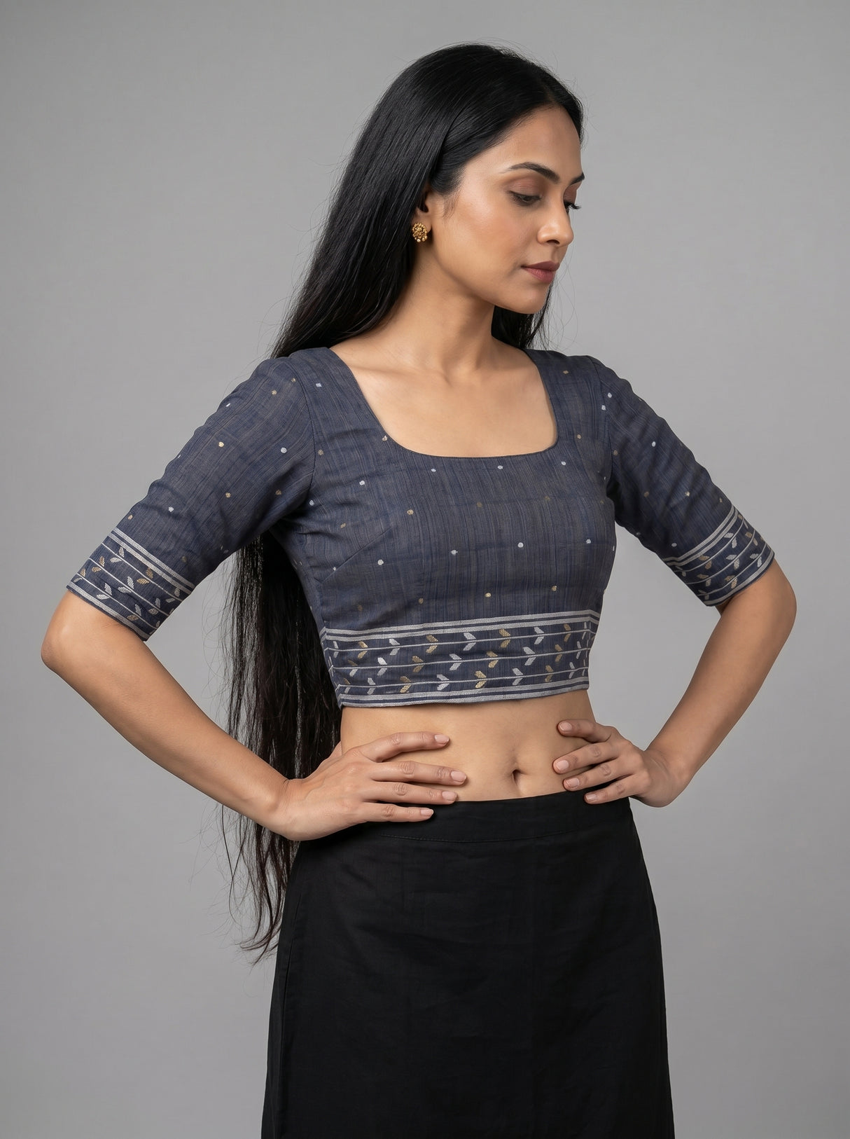 MIMOSA Saree Saree — blouse close-up