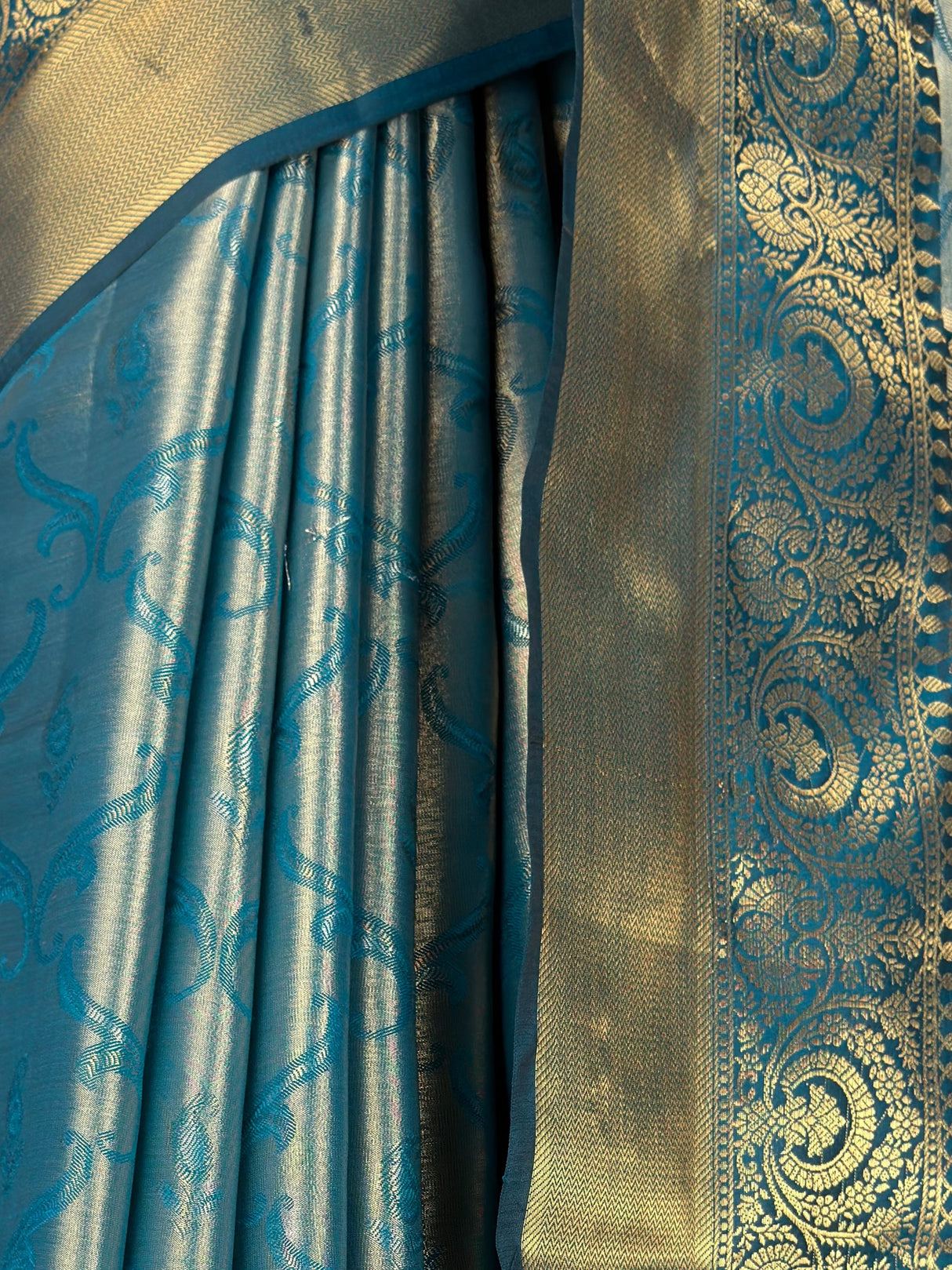 MIMOSA Ananda Kanjivaram Art Silk Saree — fleets shot full lifestyle